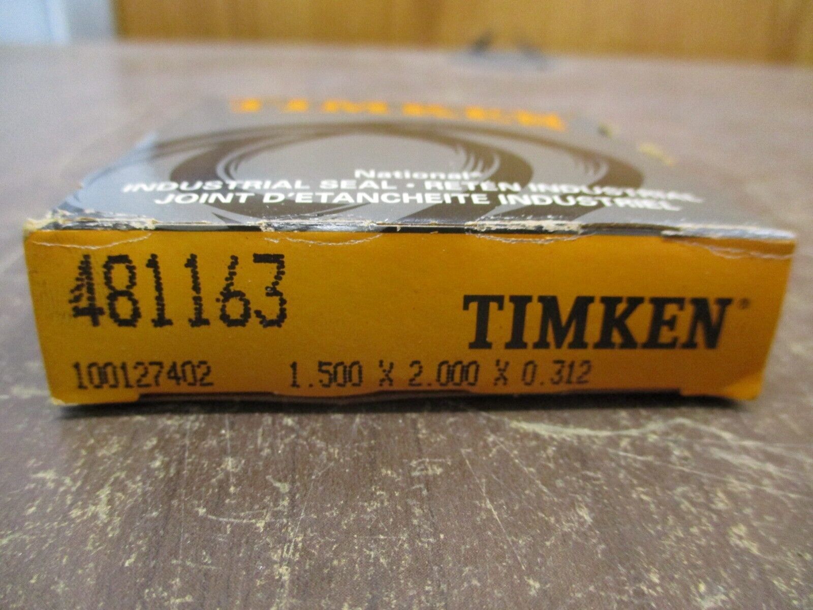 Timken Oil Seal 481163 1.500 x 2.000 x 0.312 *Lot of 2* New Surplus