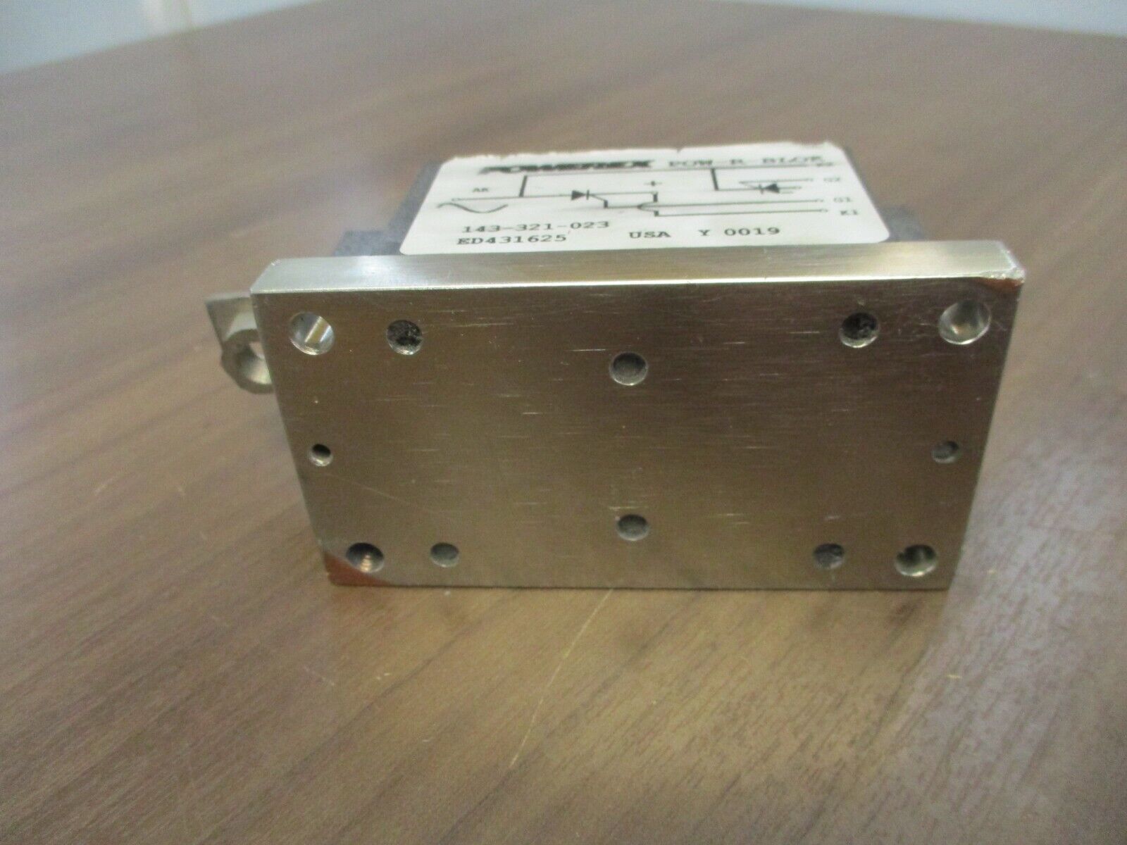 Powerex Pow-R-Blok Power Module 143-321-023 ED431625 *Cracked/Chipped* Used