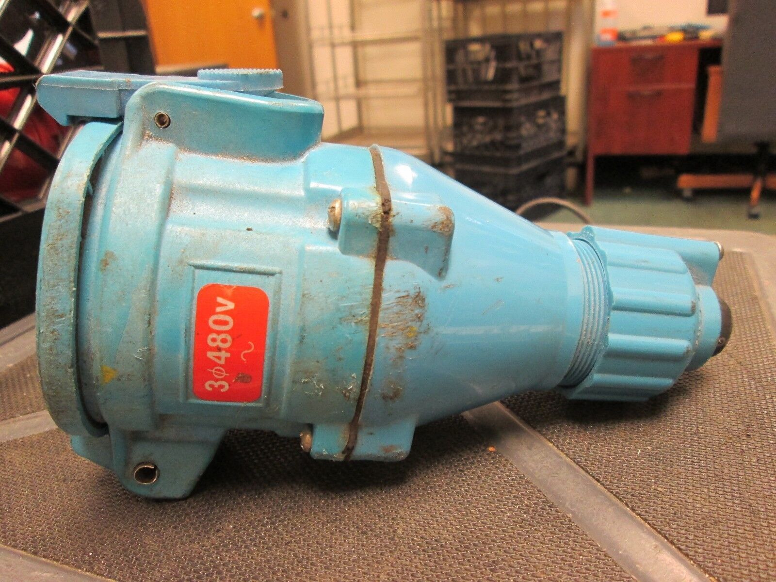 Meltric Connector 67B1 50A 480V Used