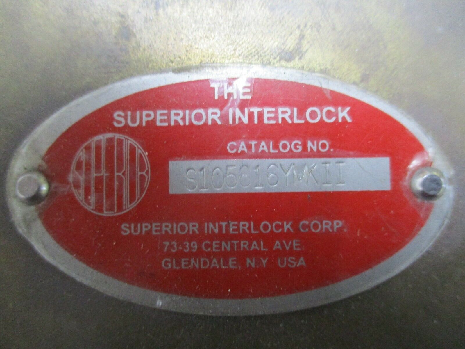 Superior Interlock S105816YMKII Used
