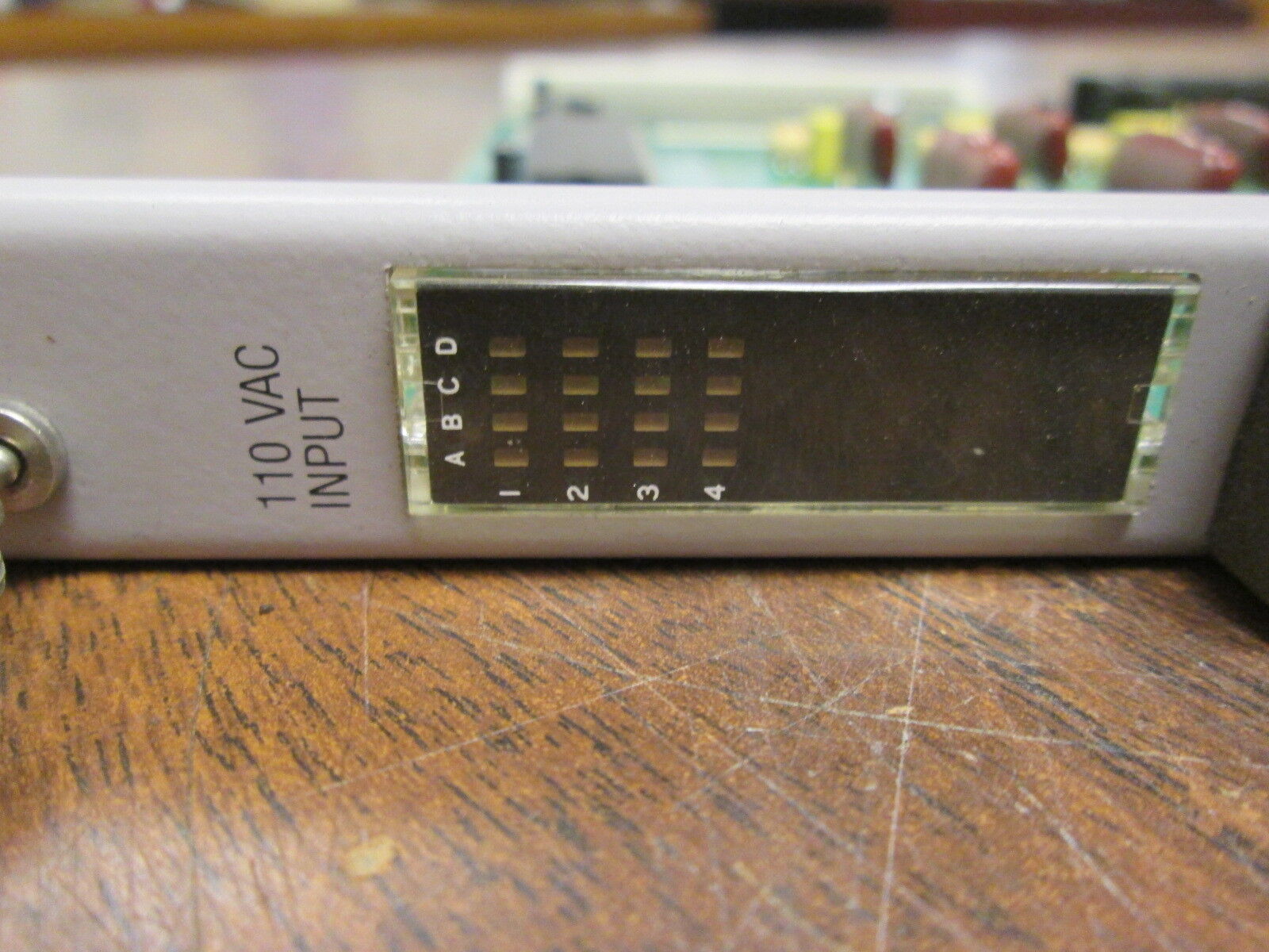 Siemens Simatic 505 Input Module 505-4216A 110VAC Used