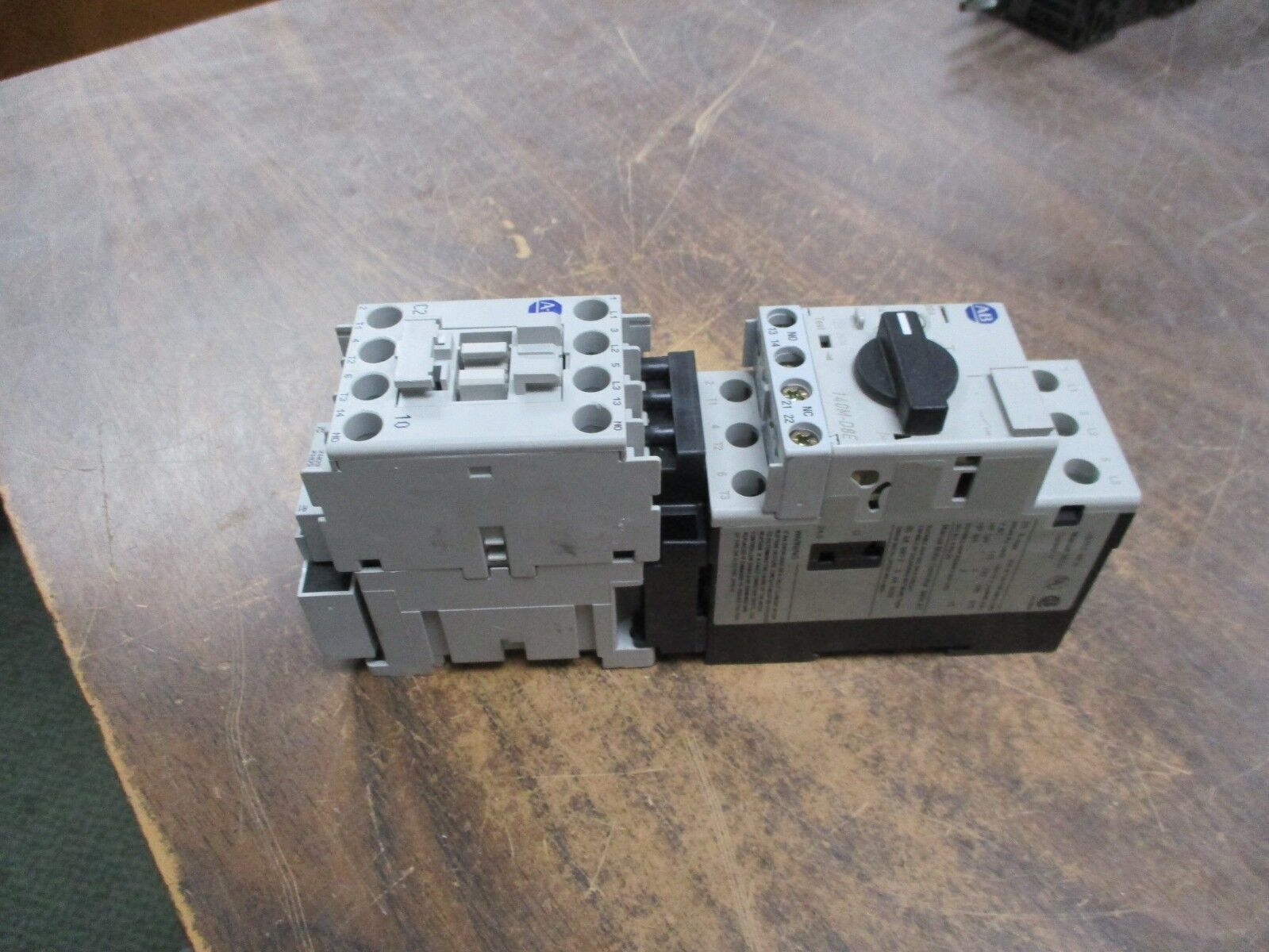 Allen-Bradley Starter 190E-DND2-DC25X Ser. B 120V Coil 30A 600V Trip:14.5-20A