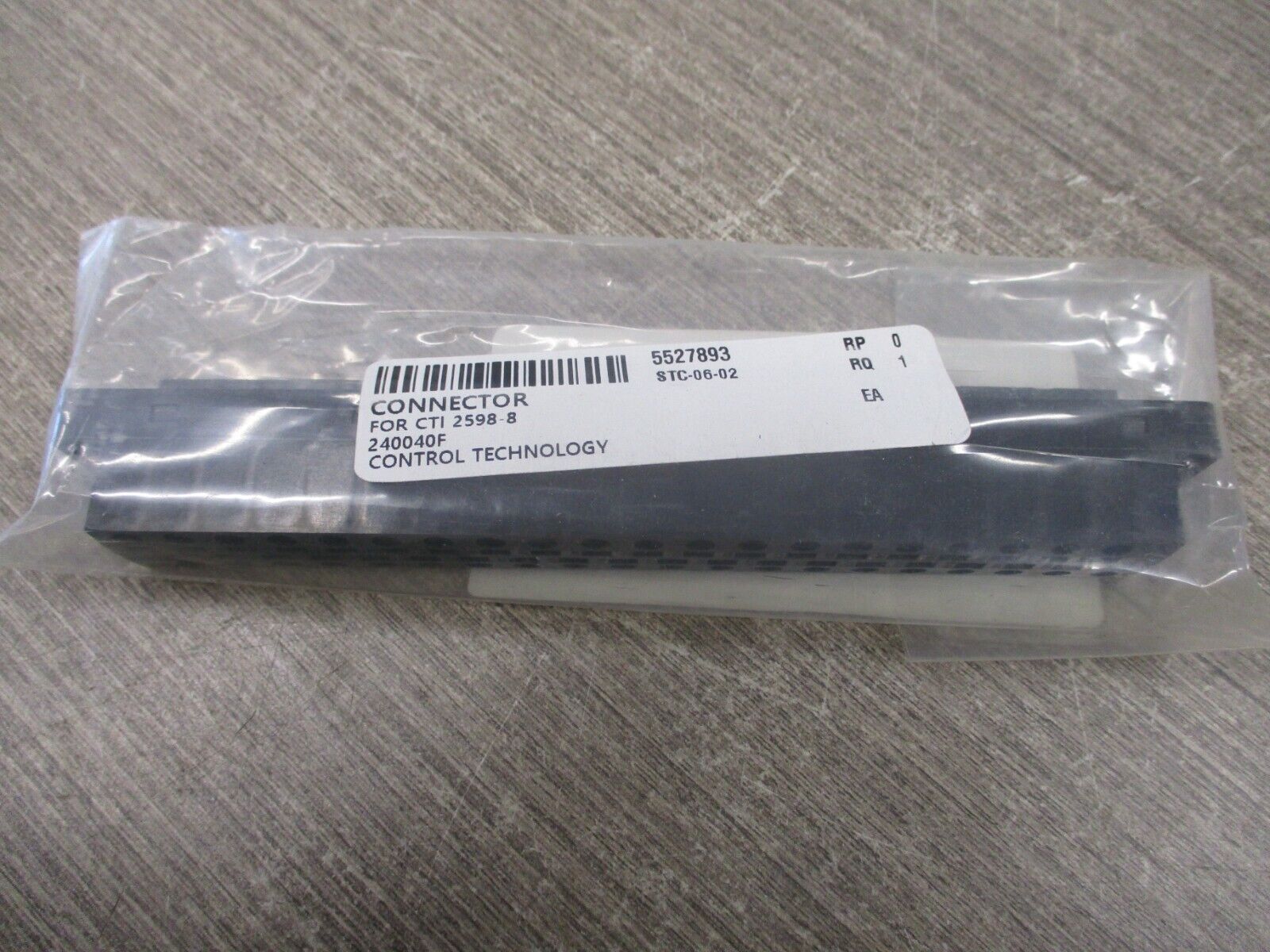 CTI Face 40 Terminal Block 2500-40F Rev. 001 New Surplus