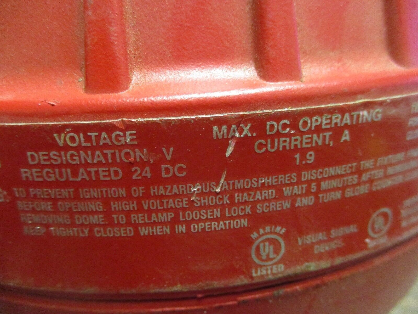 Commercial Products Group Explosion Proof Strobe Light FSEX-HI Ser. D 15 Candela