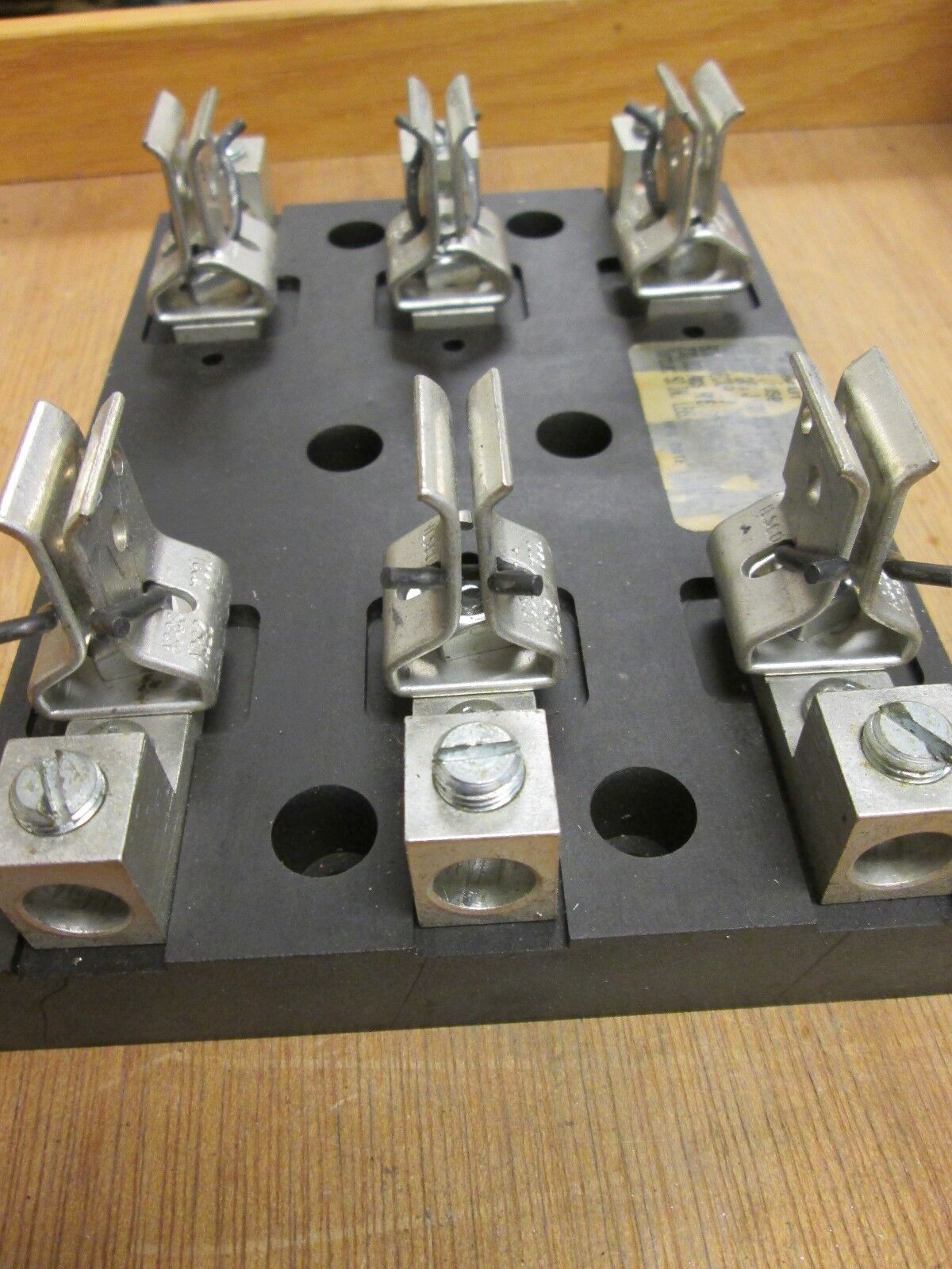 Gould Fuse Block 61008J 100A 600V 3P Used