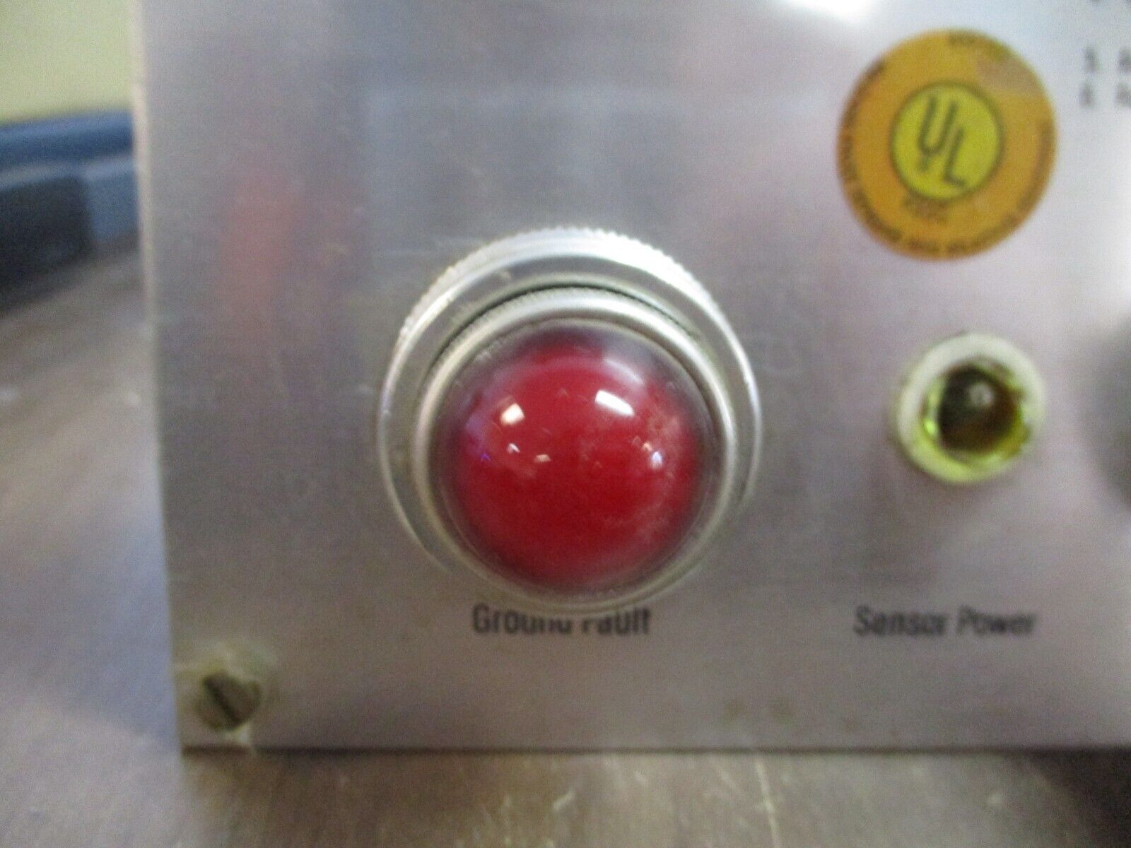 Westinghouse Ground Fault Protector Test Panel 1253C95H02A *Broken Power Light*