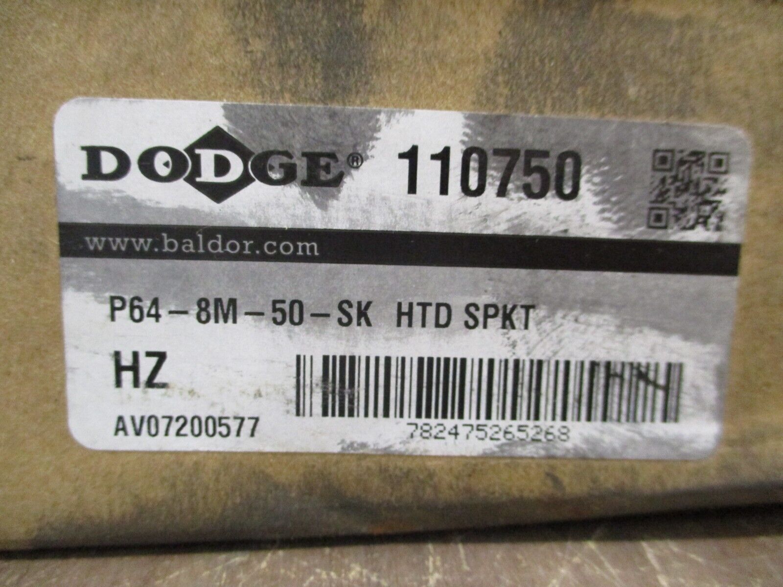 Dodge P64-8M-50-SK HTD Sprocket 110750 New Surplus