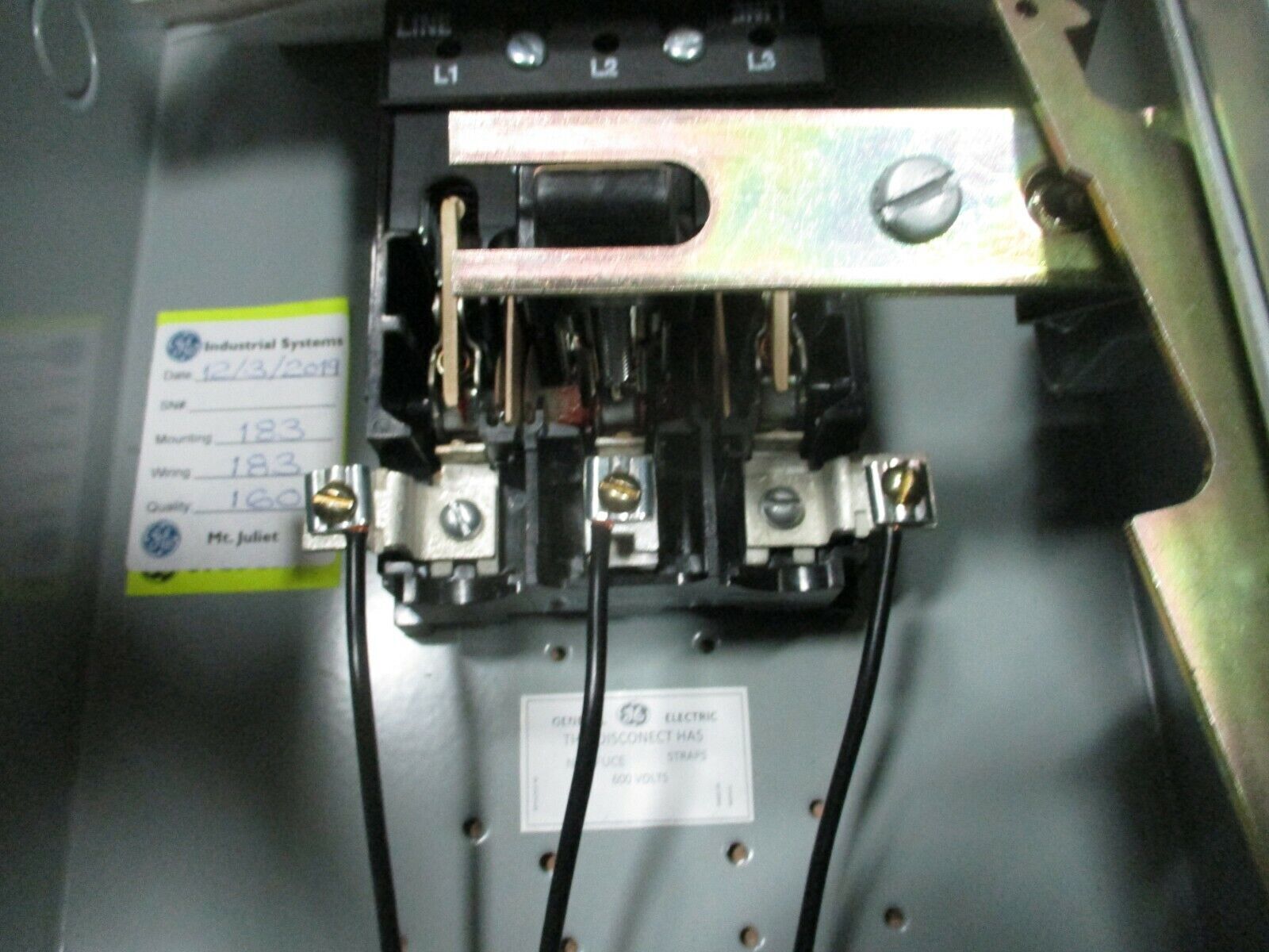 GE Non-Fusible Size 0 Combination CR308BT041A1DAAJA 460-480V Coil New Surplus