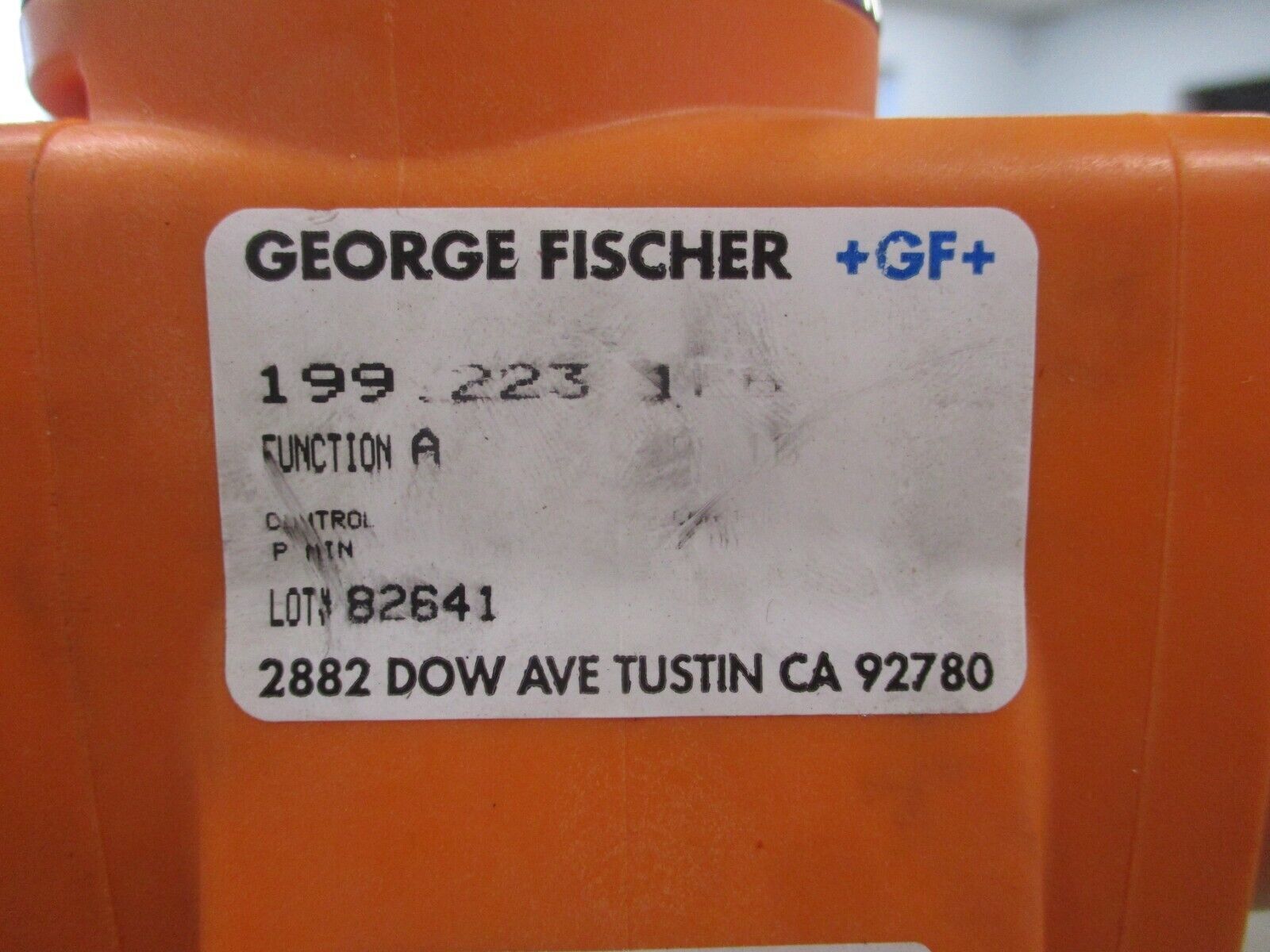 George Fischer Actuated Valve 199.223 1 Used