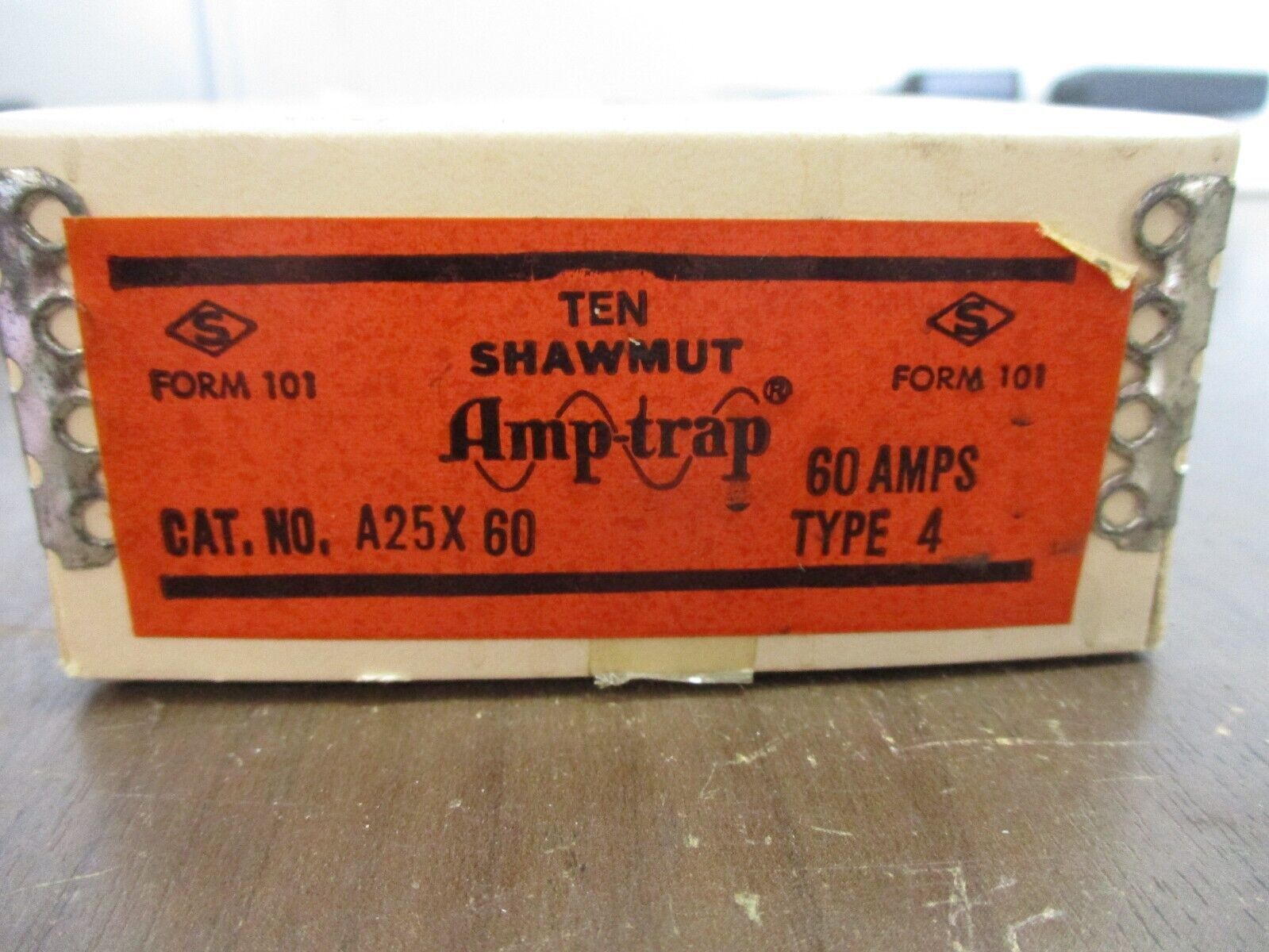Shawmut Amp-Trap Fuse A25X60 60A 250V *Box of 10* New Surplus
