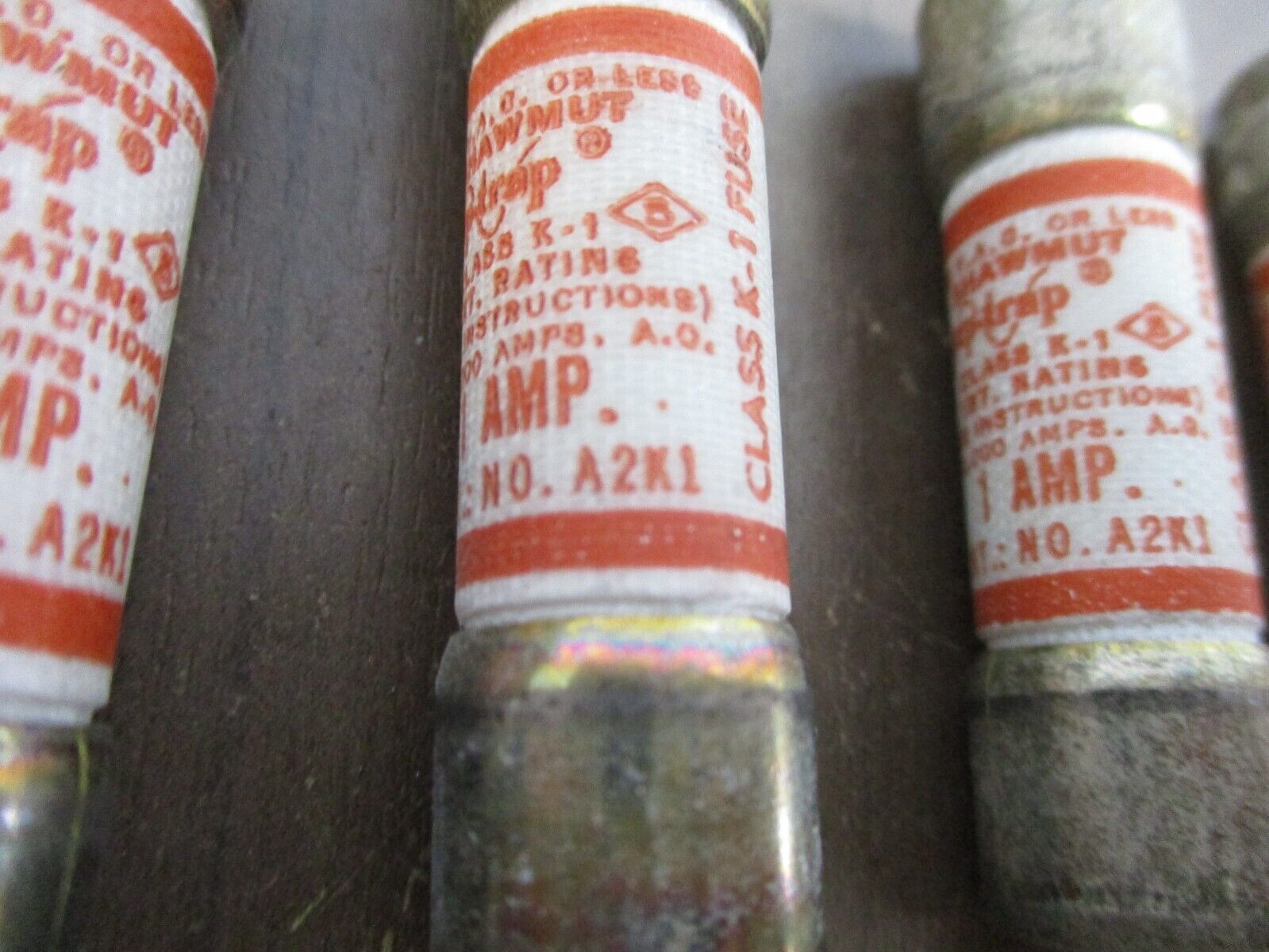 Shawmut Amp-Trap Fuse A2K1 1A 250V *Box of 10* New Surplus