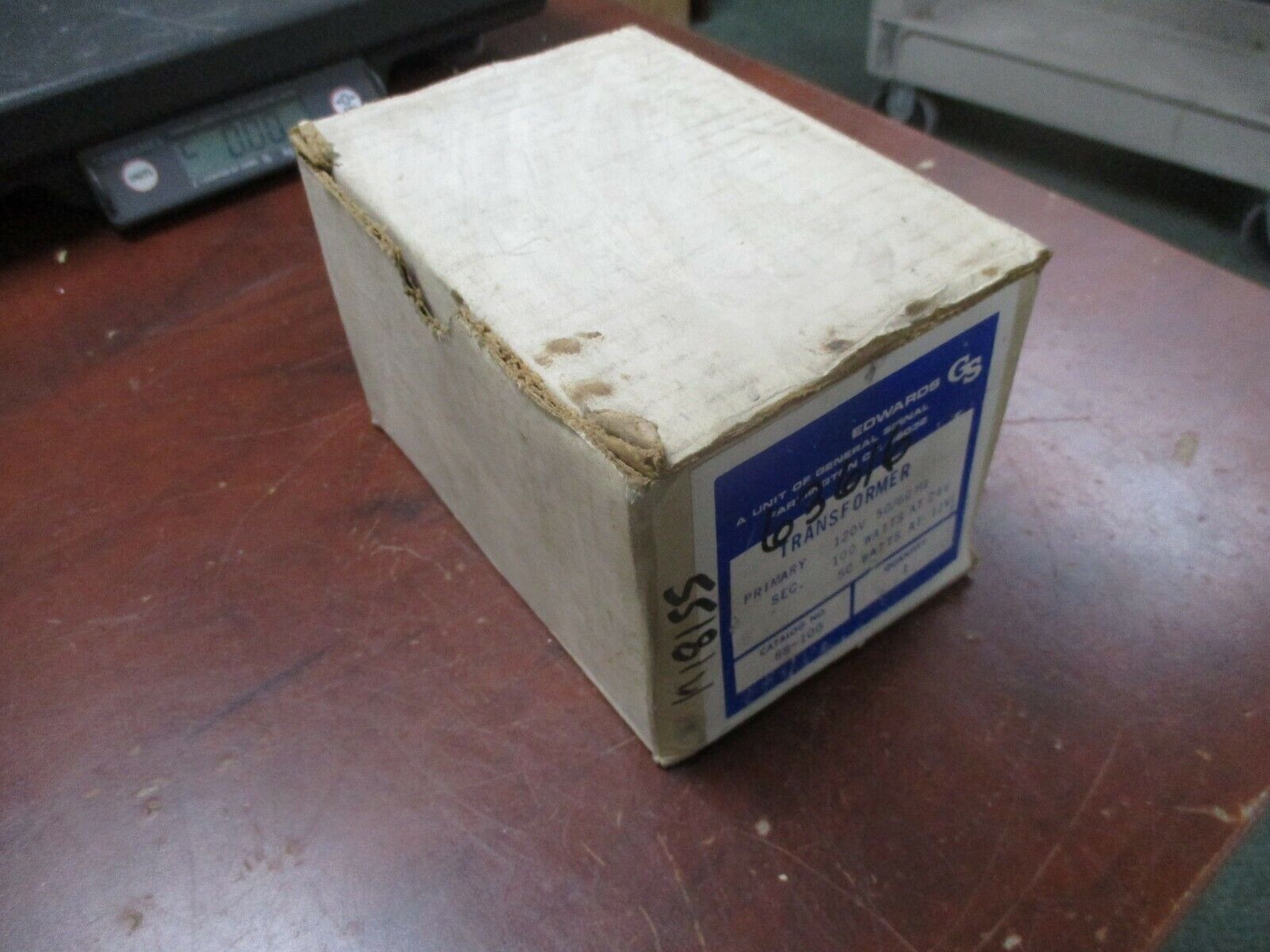 Edwards Transformer 88-100 100VA Pri: 120V Sec: 12/24V 50/60Hz 1Ph New Surplus