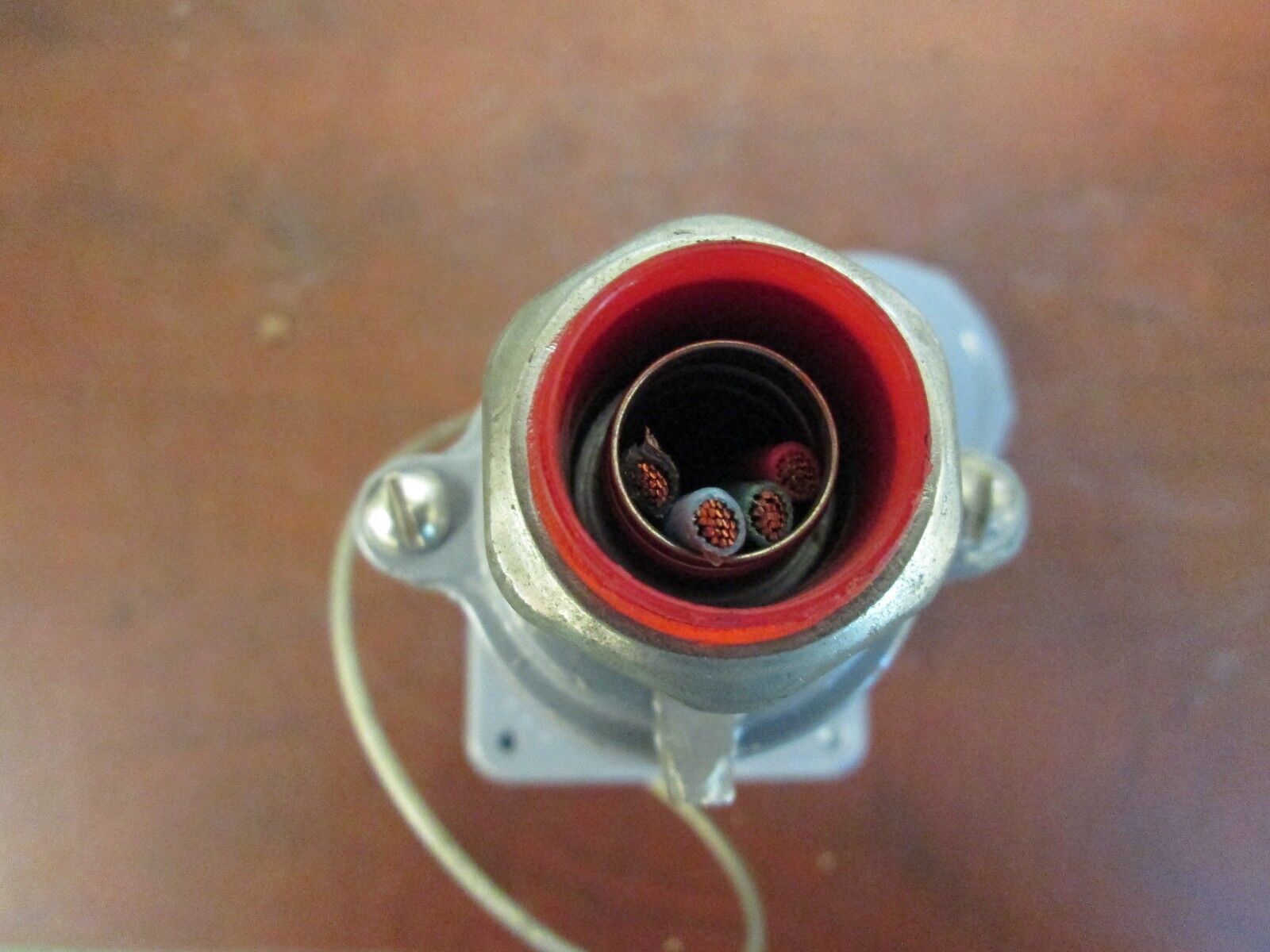 Russellstoll Connector JCS334H 30A 600V 3P 4W Conduit Type End Used