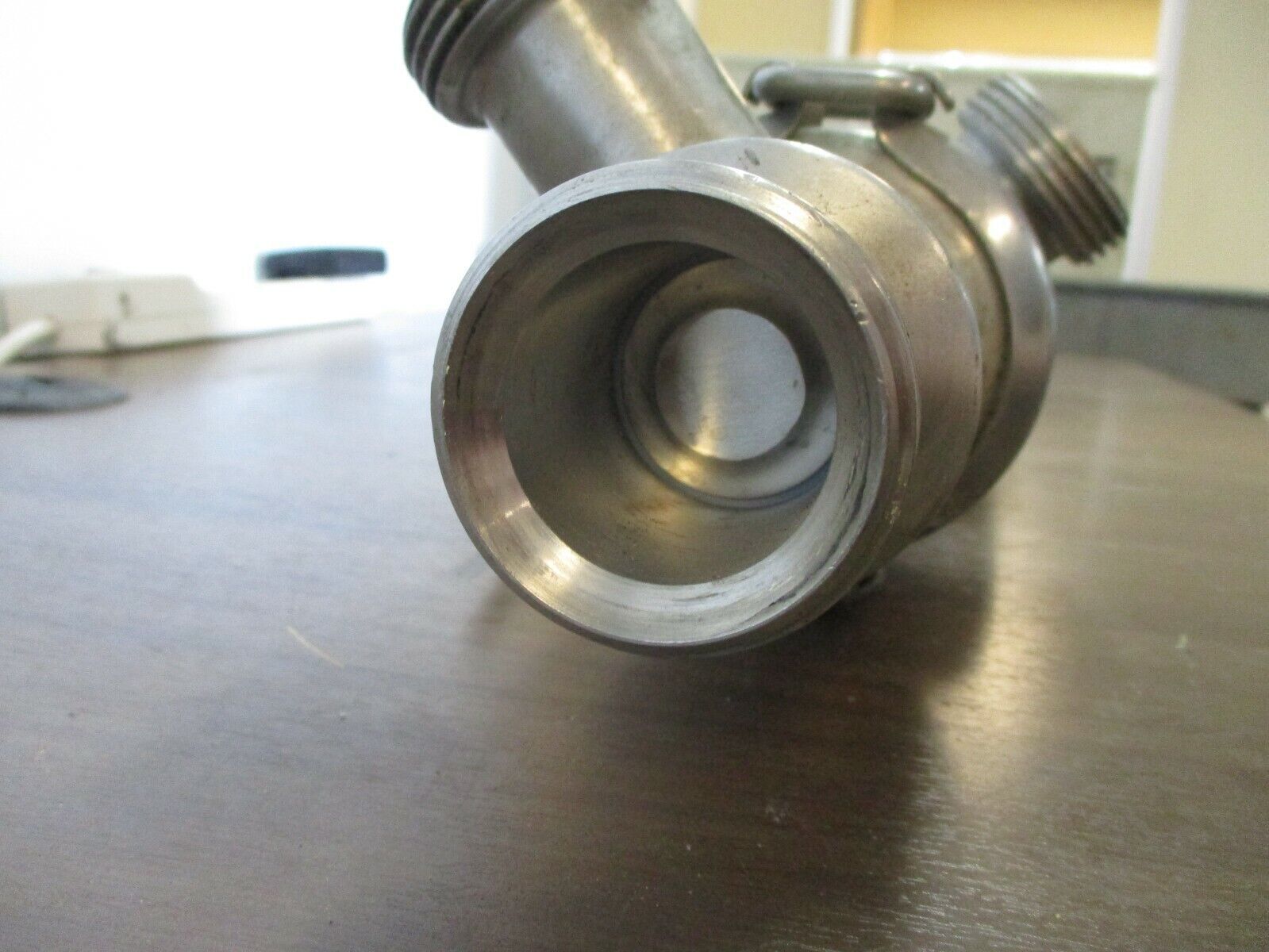 Cherry-Burrell Stainless Steel Air Actuated Valve Size: 1 1/2" Used