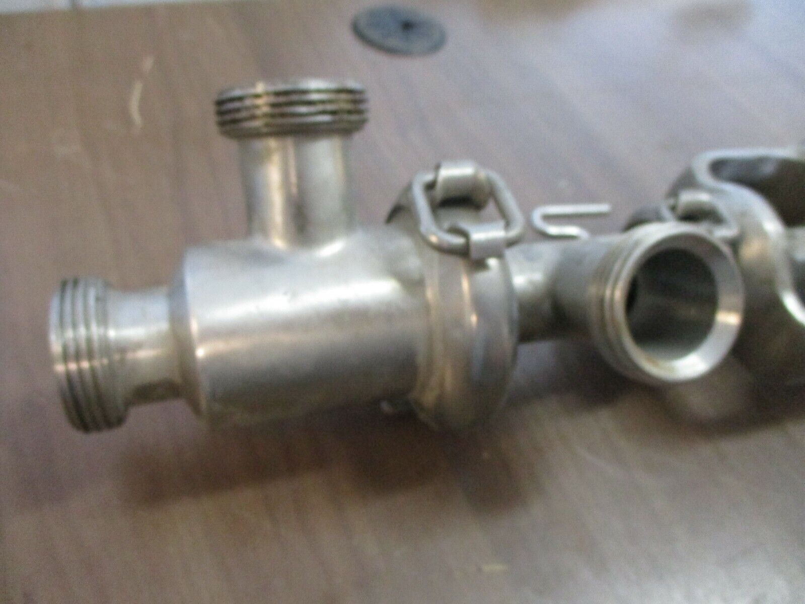 Cherry-Burrell Stainless Steel Air Actuated Valve Size: 1 1/2" Used