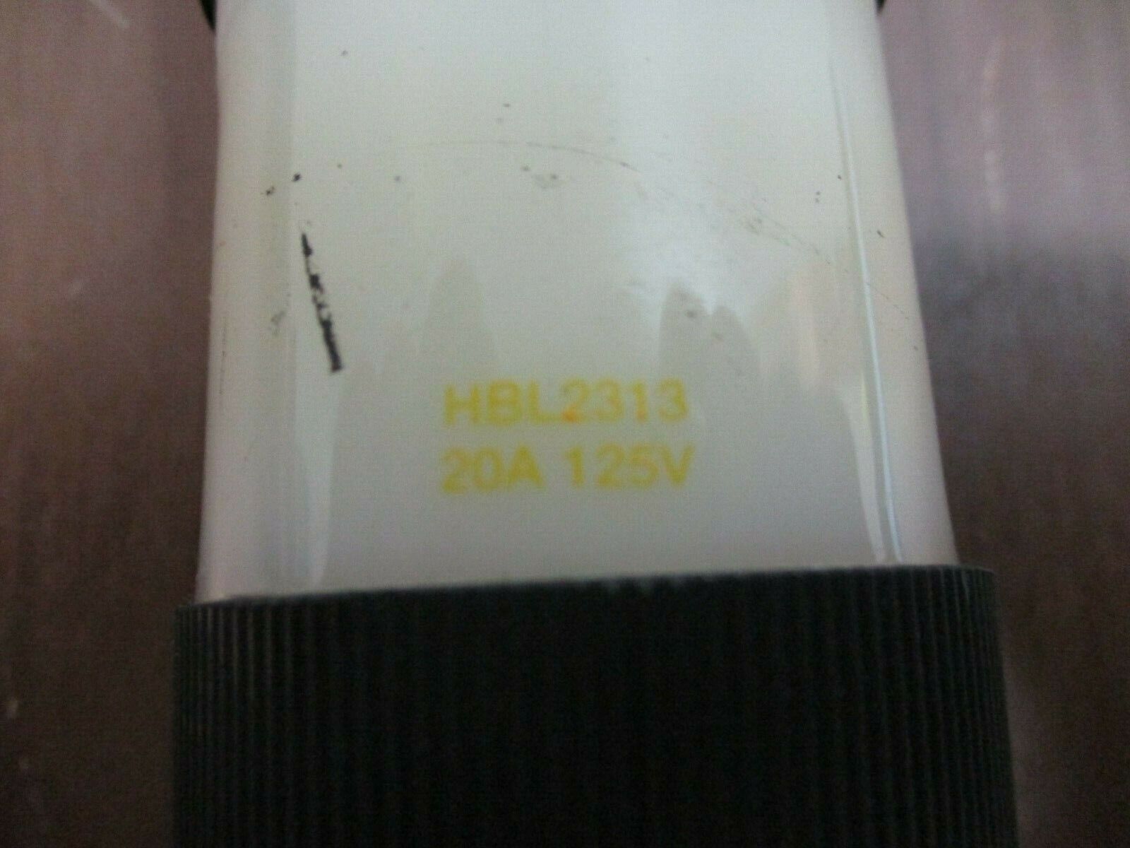 Hubbell Plug & Connector Set HBL2313/HBL2311 20A 125V Used