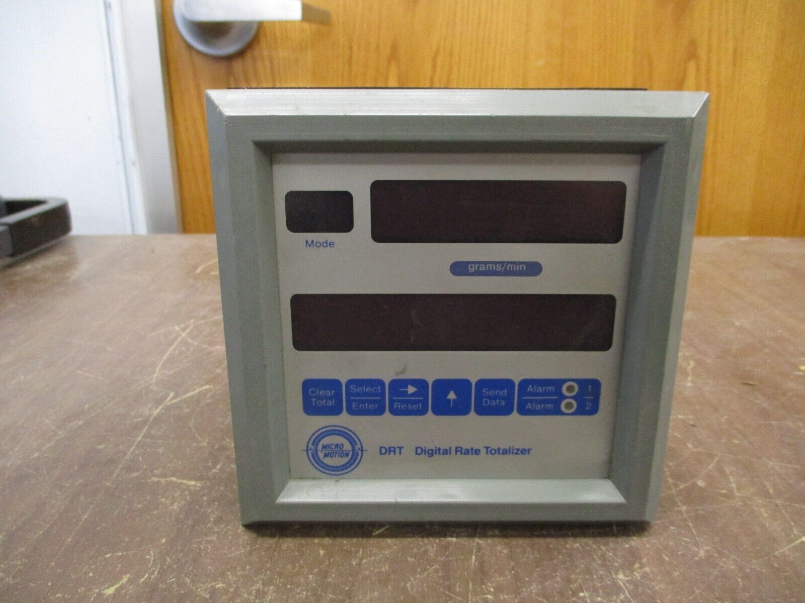 Micro Motion DRT Digital Rate Totalizer DRT115-NA-J-TI 115VAC Used