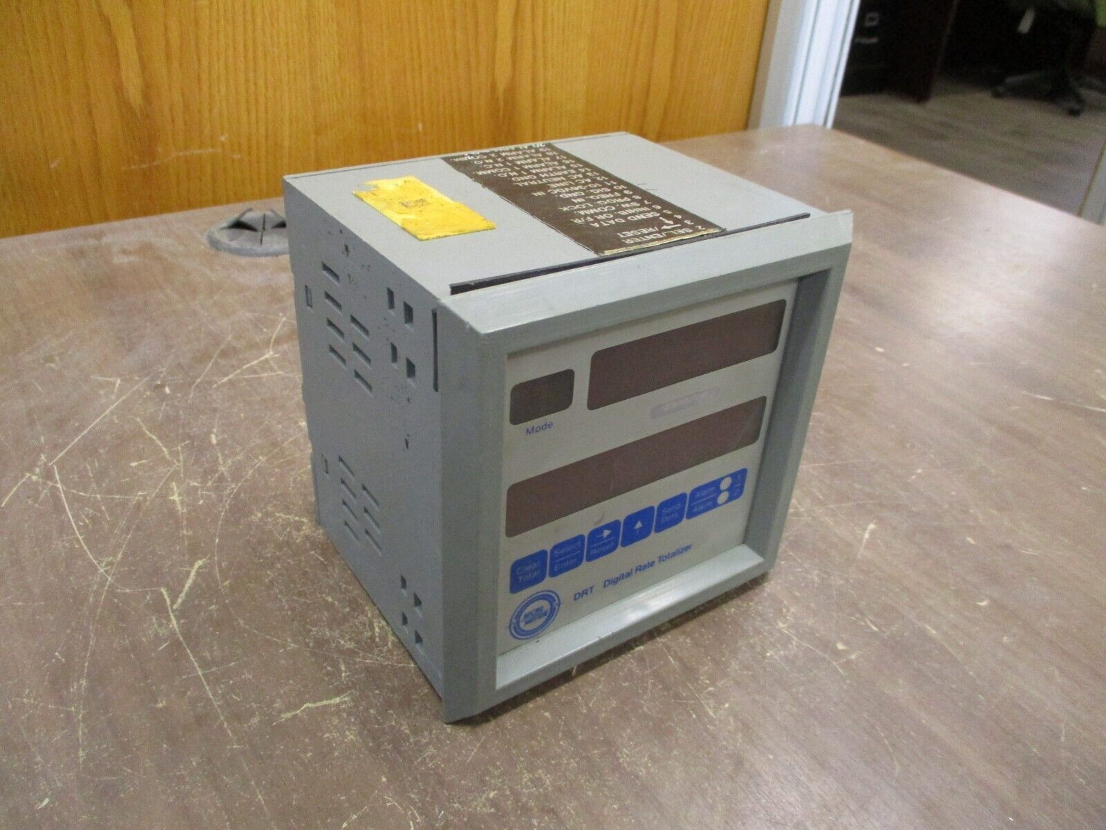 Micro Motion DRT Digital Rate Totalizer DRT115-NA-J-TI 115VAC Used