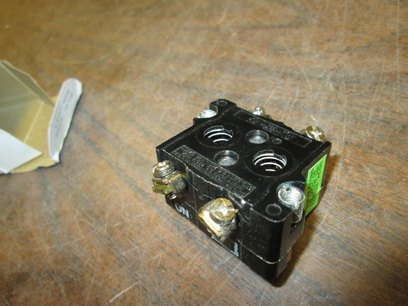 Cutler-Hammer Contact Block 10250T1E Logic Level 1N.O.-1N.C. New Surplus