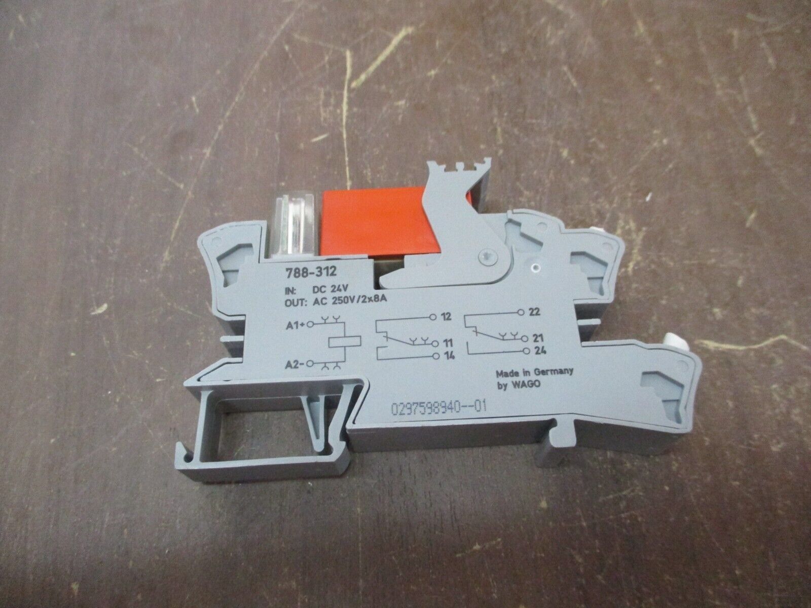 Tyco Schrak Relay RT424024 24VDC w/ Base *Lot of 2* Used