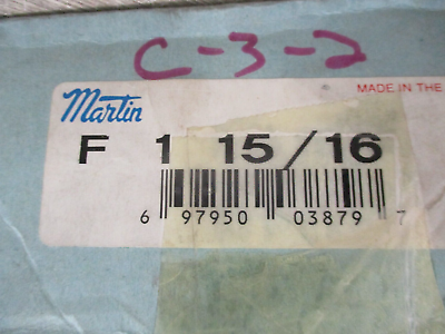 Martin QD Bushing F1 15/16 1 15/16" New Surplus
