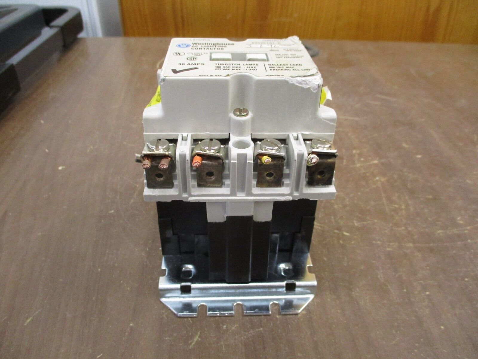 Westinghouse AC Lighting Contactor A202K1DZ-M 277V Coil 30A 600V 3Ph Used