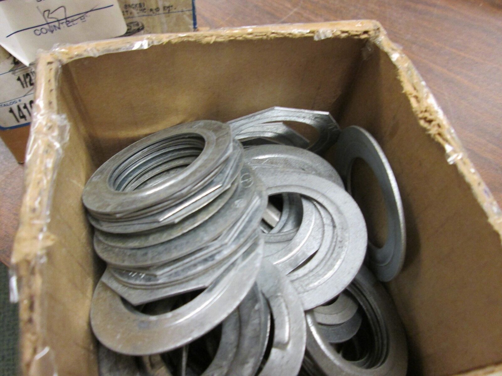 Misc Brand Reducing Washer Size 1-1/4" to 1" Approx 100 New Surplus