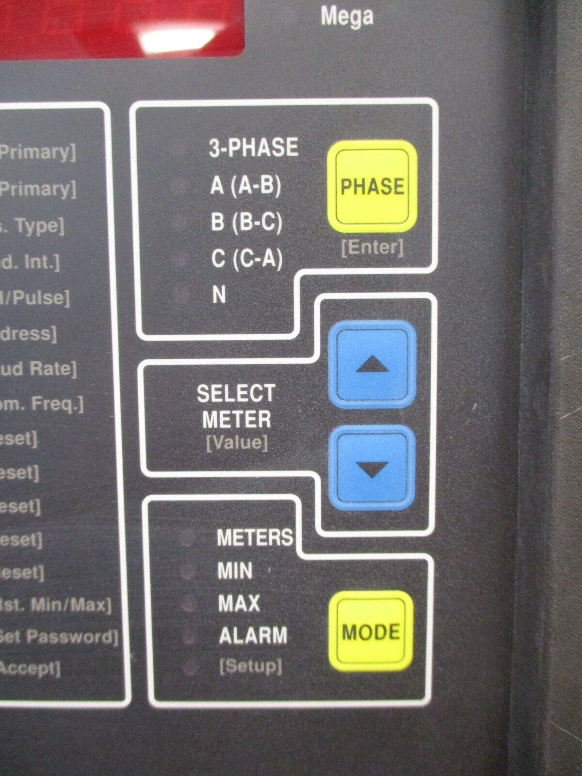 Square D PowerLogic Circuit Monitor 3020 CM2350 w/ 3020 IOM-44 Used