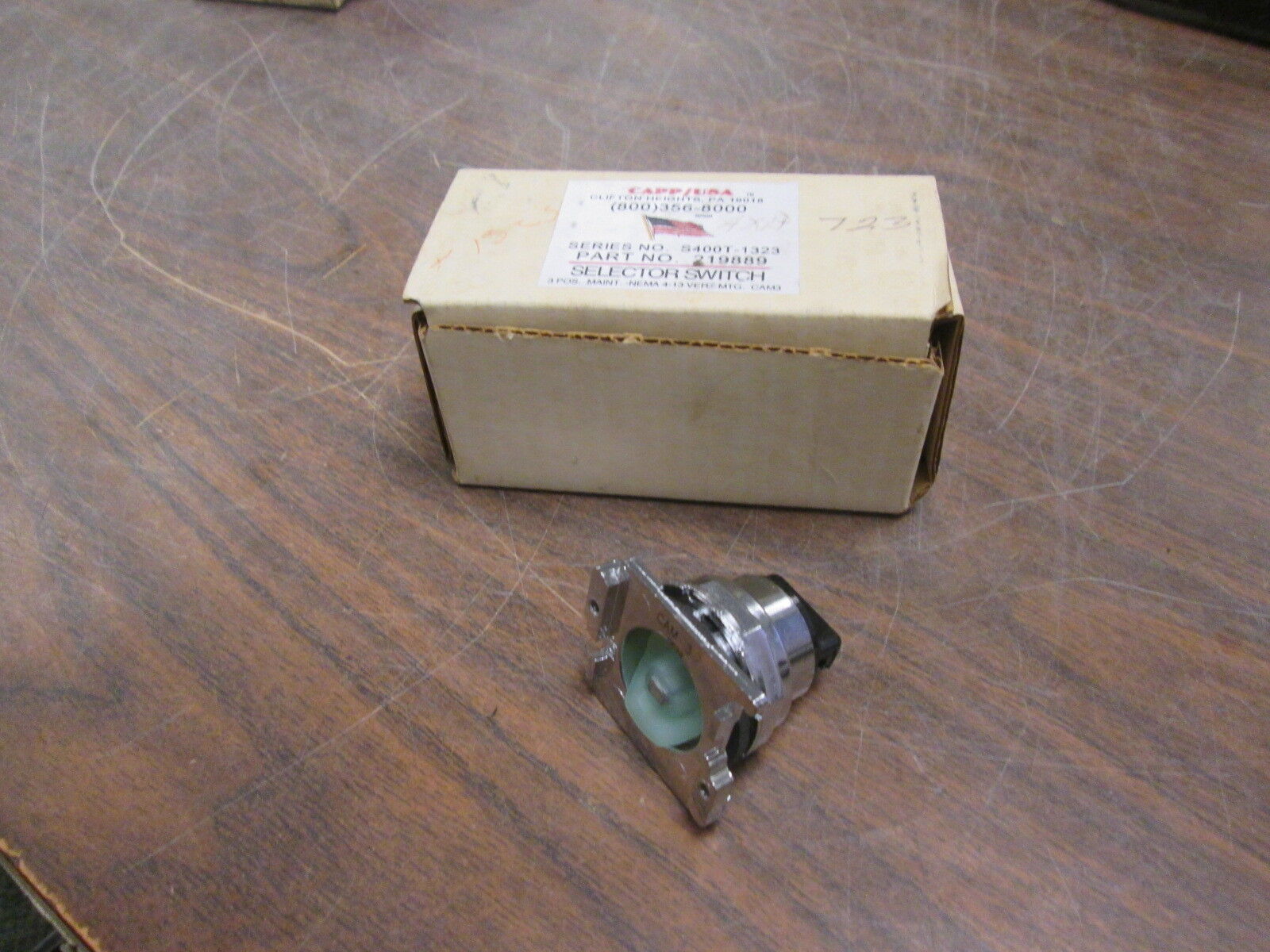 Capp/USA Selector Switch 219889 New Surplus
