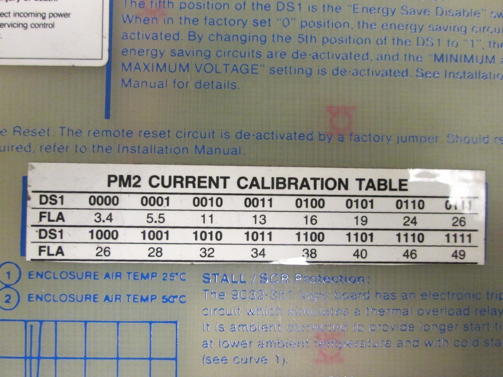 Westinghouse Powermiser 2 Soft Start PM2-C 3.7-52A 230/460V Model 3