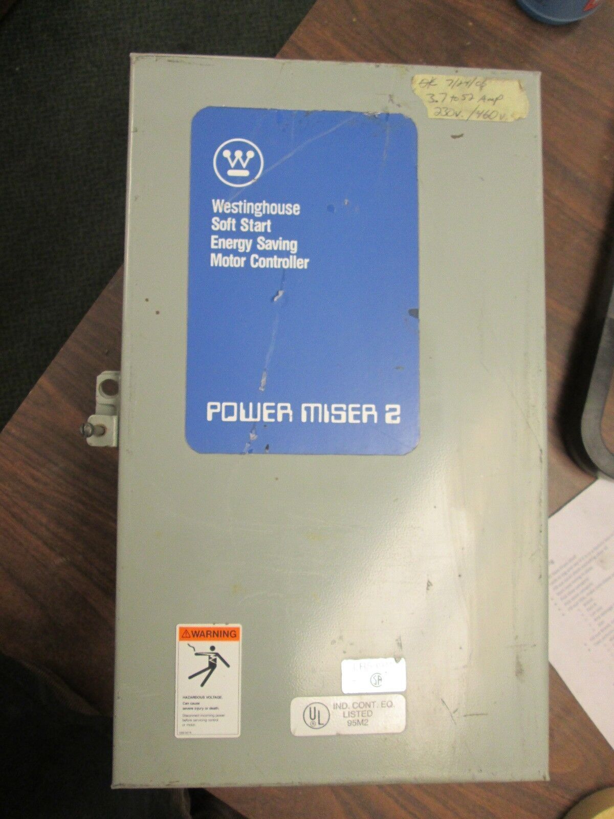 Westinghouse Powermiser 2 Soft Start PM2-C 3.7-52A 230/460V Model 3