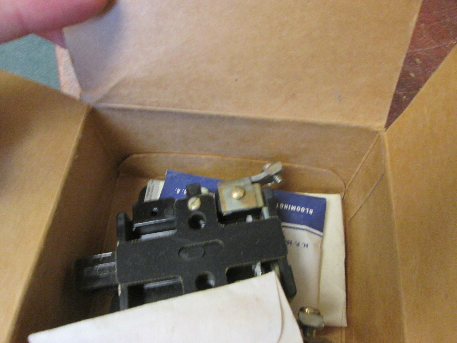 GE Electrical Interlock CR9609200BCW(1--NO) 10A For size 0, 1 New Surplus