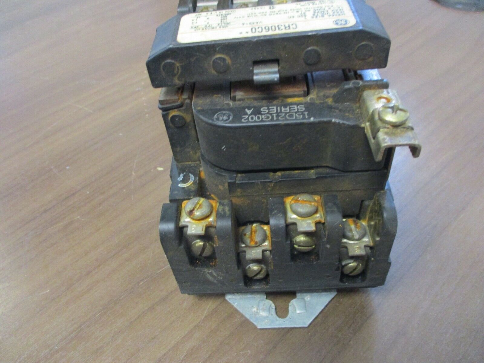 GE Size 1 Starter CR306C0** 115-120V Coil 27A 600V Used