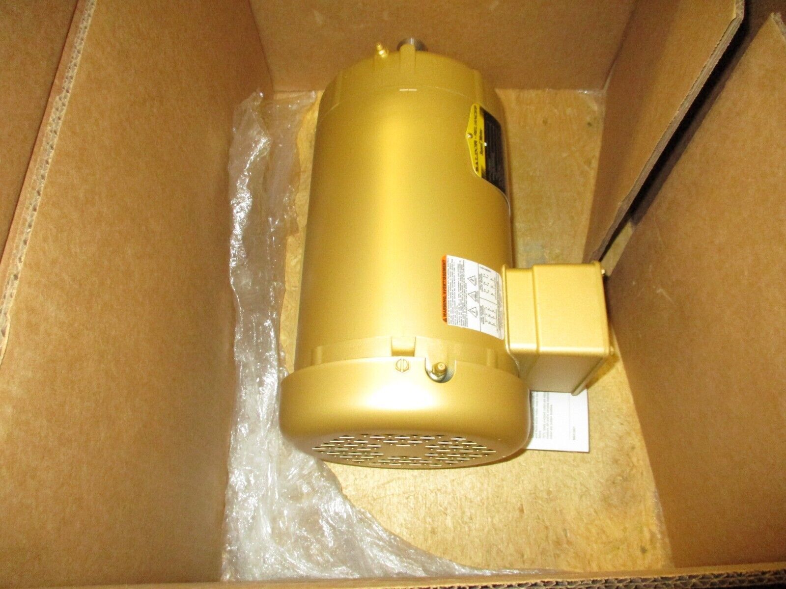 Baldor Motor EM3610T 3HP 3600RPM 230/460V 7.2/3.6A 60Hz 3Ph New Surplus