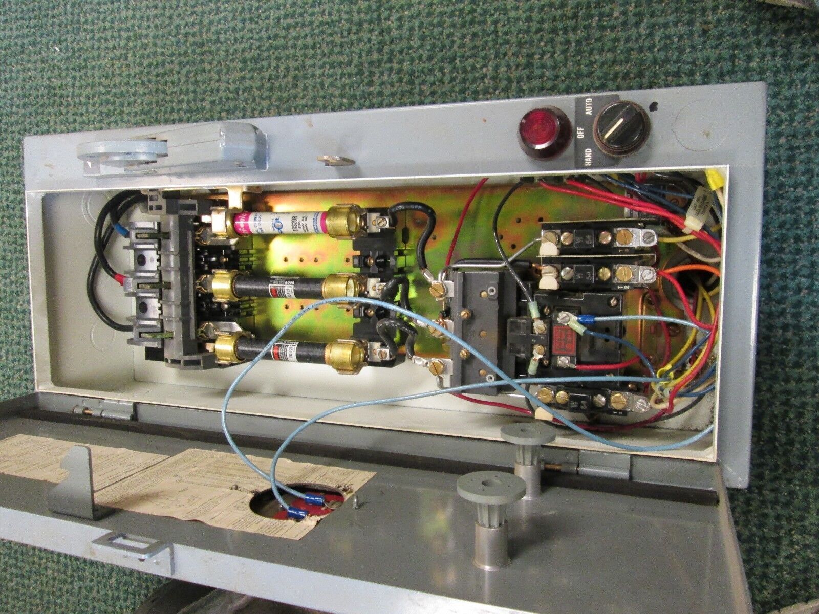 Allen Bradley Fusible Combination, 712-CAB25, Size 2 Used