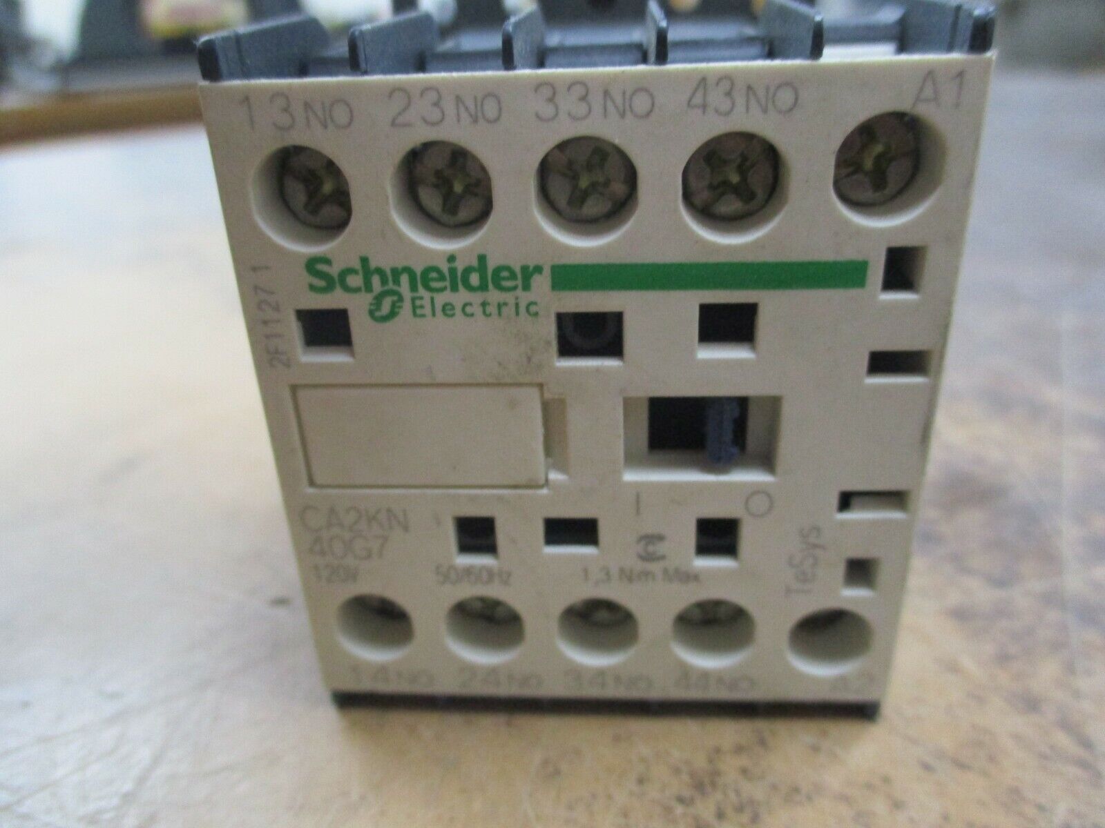 Schneider Electric Contactor CA2KN 40G7 120V Coil Used