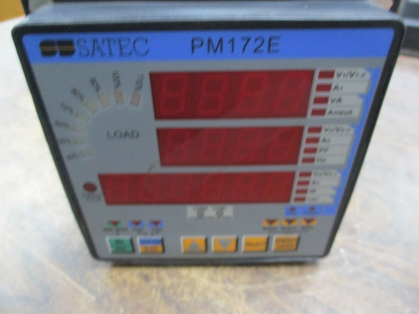 Satec Power Meter PM172E/172E-N-HA 90-264VAC 50/60Hz 4-20mA COM: RS-232/422/485