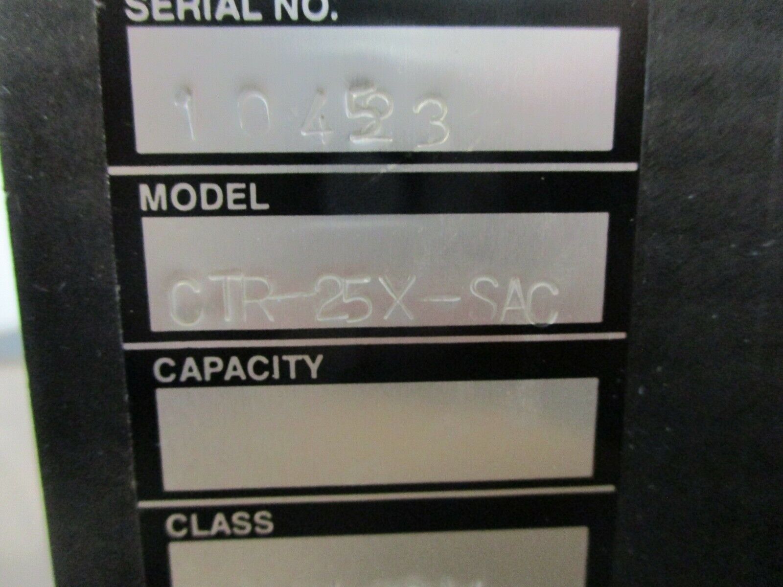 Comptrol Tension Indicator CTR-25X-SAC Used