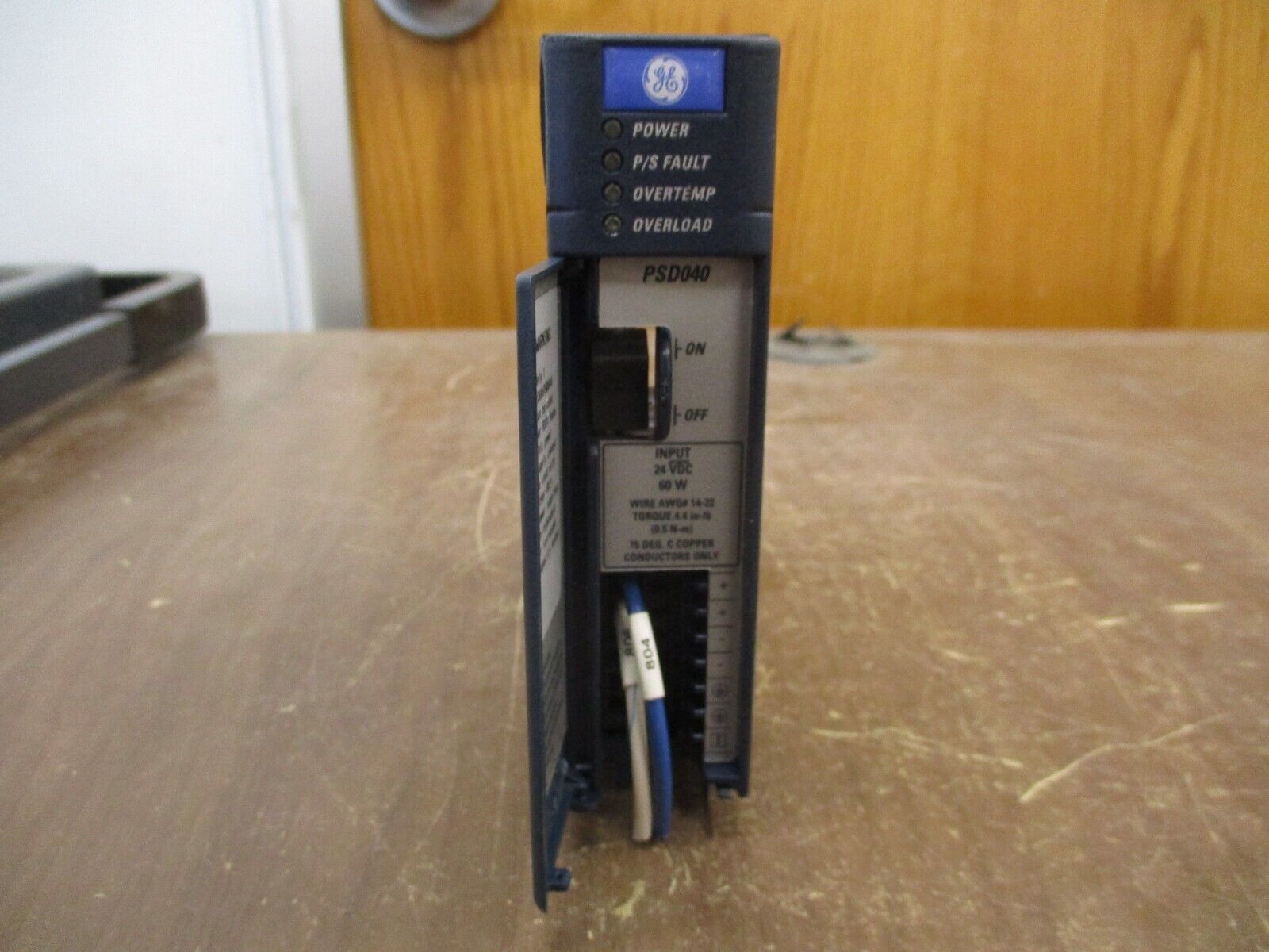 GE Fanuc RX3: 40W Power Supply Module IC695PSD040H 24VDC Used