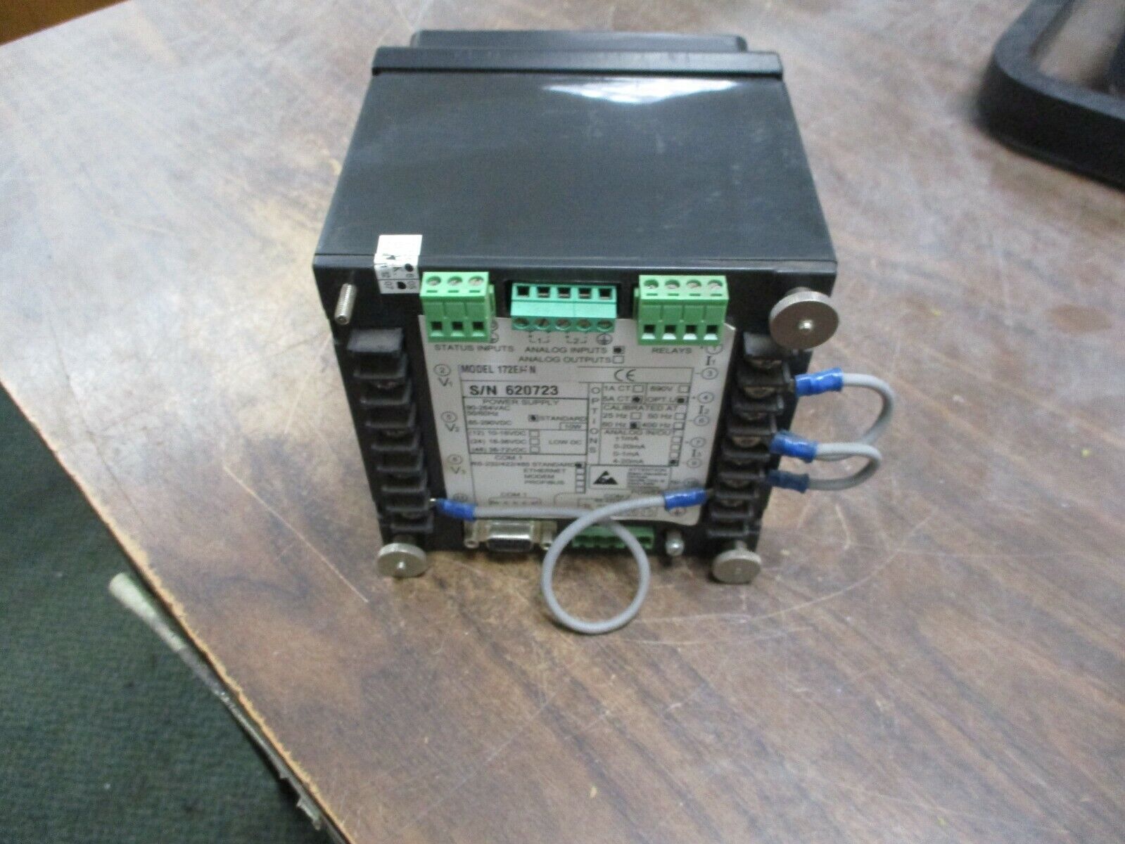 Satec Advanced Power Analyzer PM172EH/172E-N 90-264VAC 50/60Hz 4-20mA Used