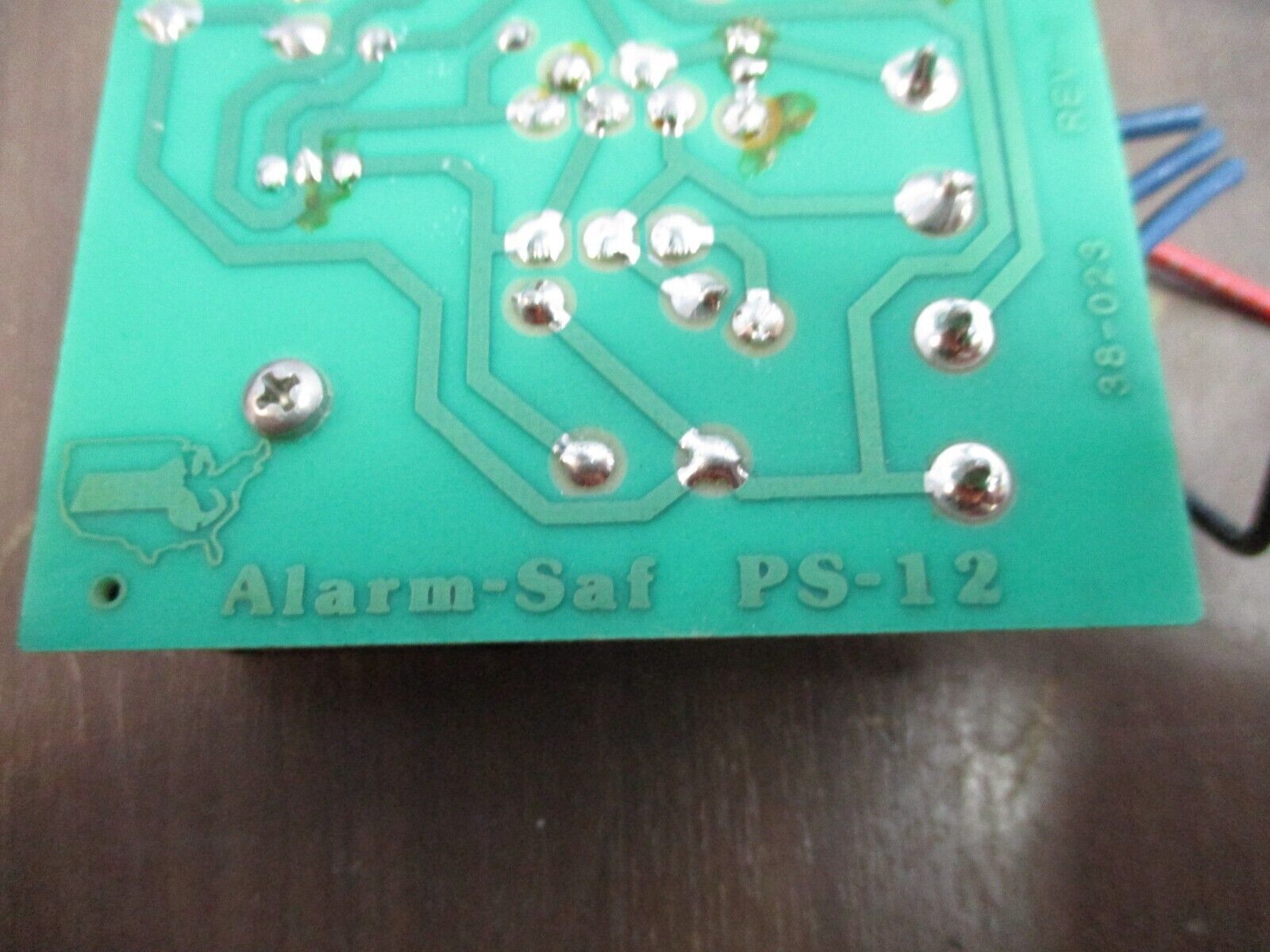Alarm-Saf Power Supply / Charger Board PS-12 Used