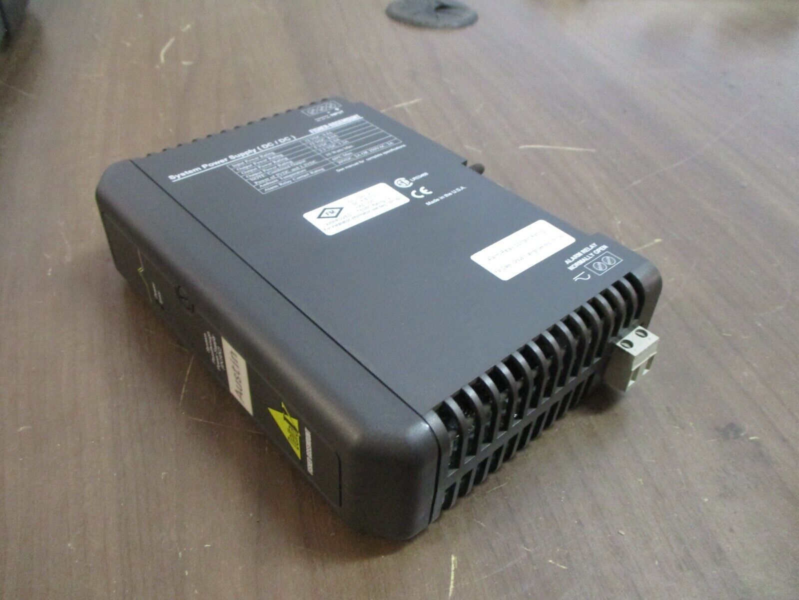 Fisher-Rosemount KJ1501X1-BB1 Delta V System Power Supply 12P0678X022 Rev. G