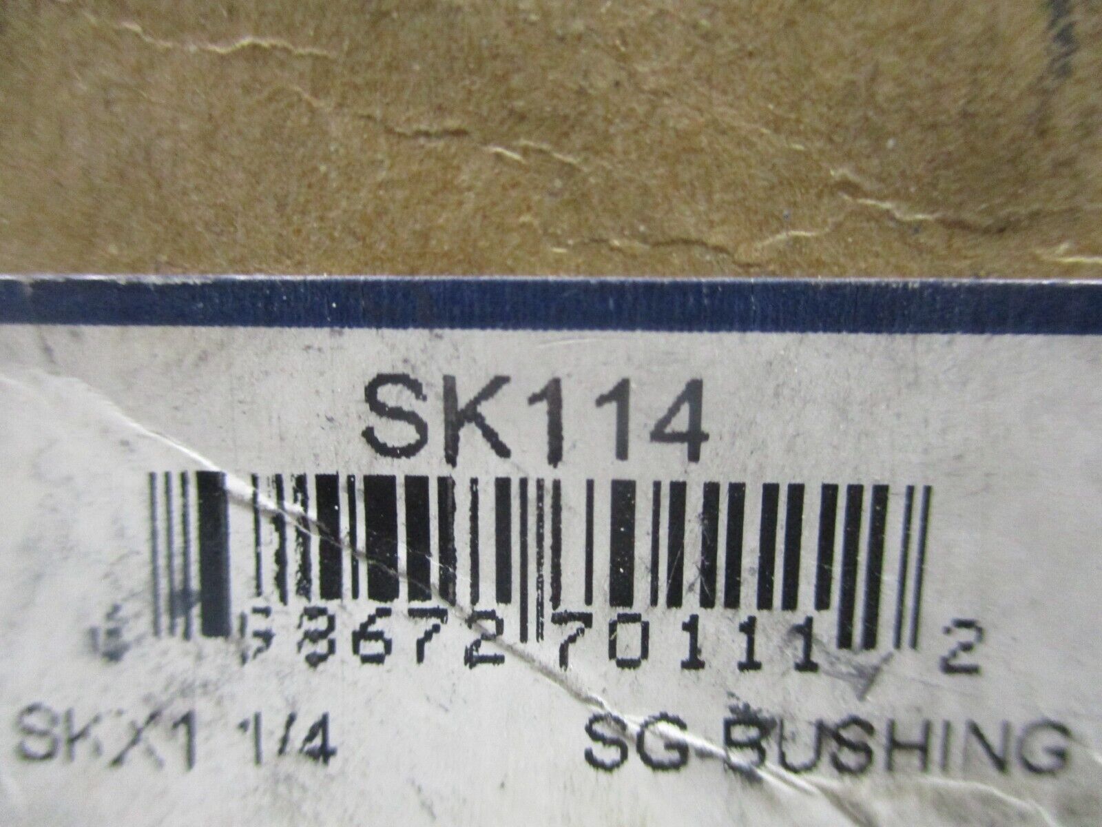TB Woods SG Bushing SK114 New Surplus