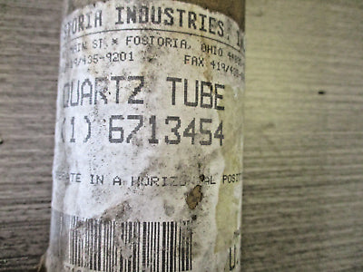 Fostoria Quartz Tube 6713454 *New Surplus*