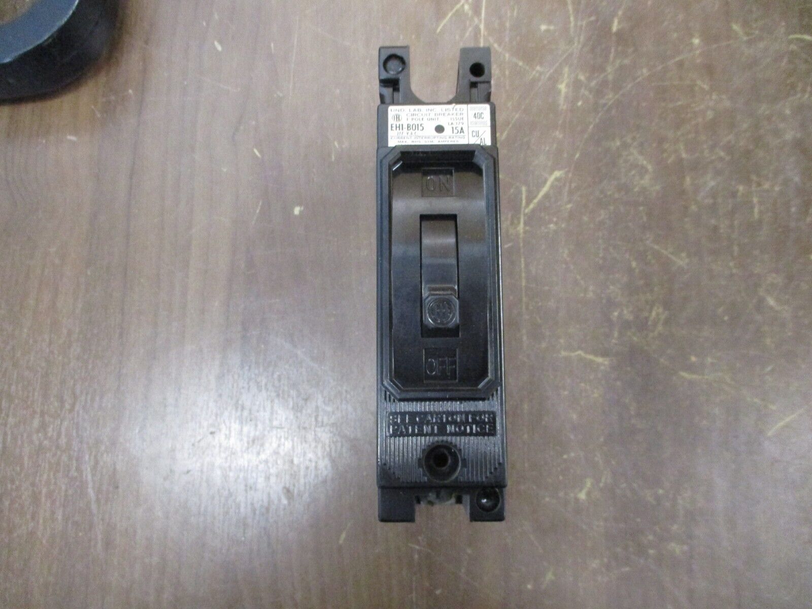 ITE Circuit Breaker EH1-B015 15A 277V 1P Used