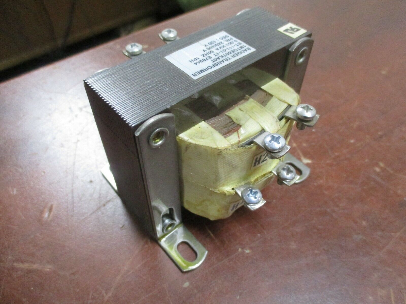 Badger Transformer 1MTOE50TKA0T 0.050KVA Pri: 240/480V Sec: 120V 60Hz 1Ph Used