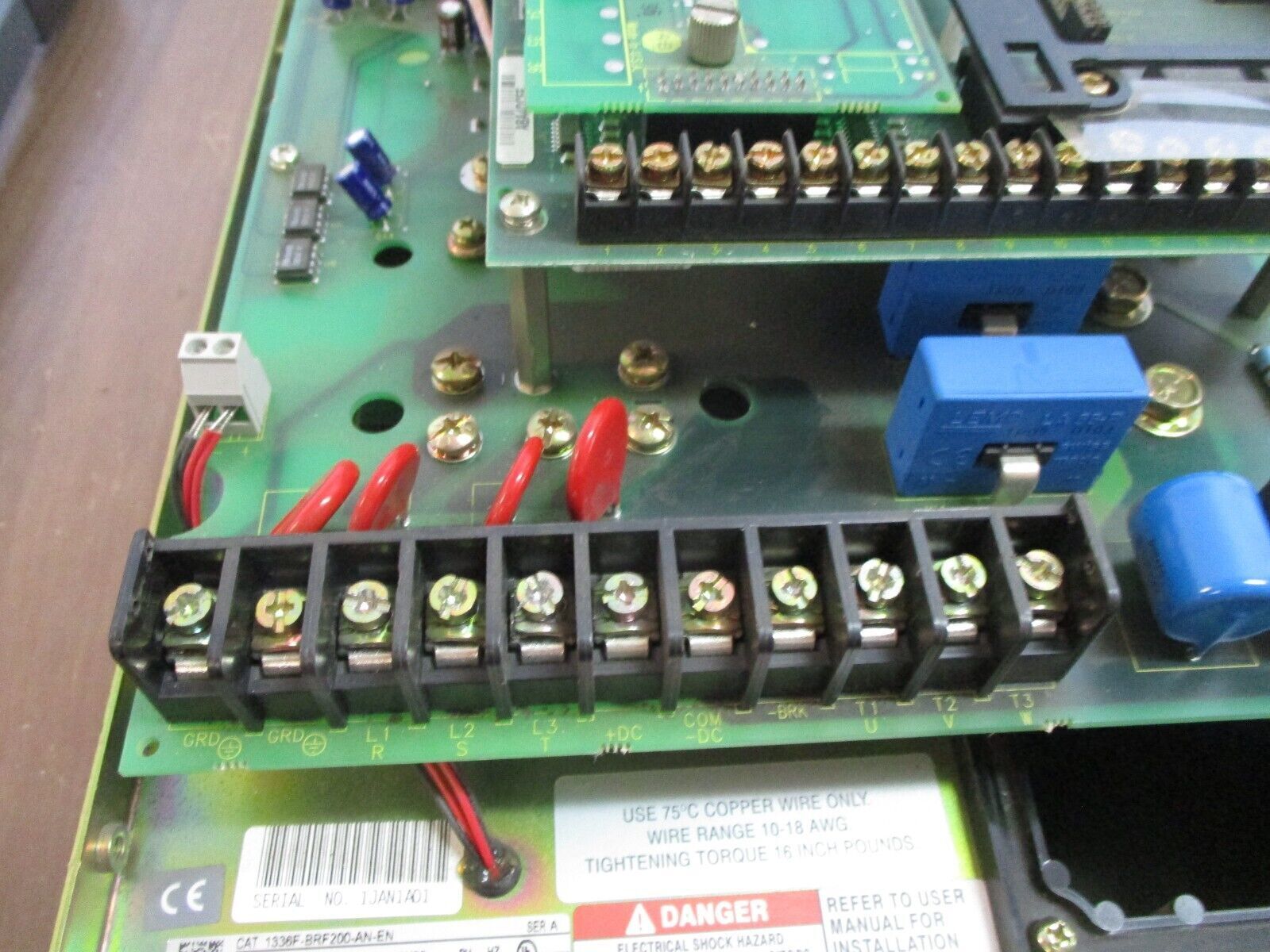 Allen-Bradley 1336 Plus II AC Drive 1336F-BRF200-AN-EN Ser. A 20HP 3Ph Used