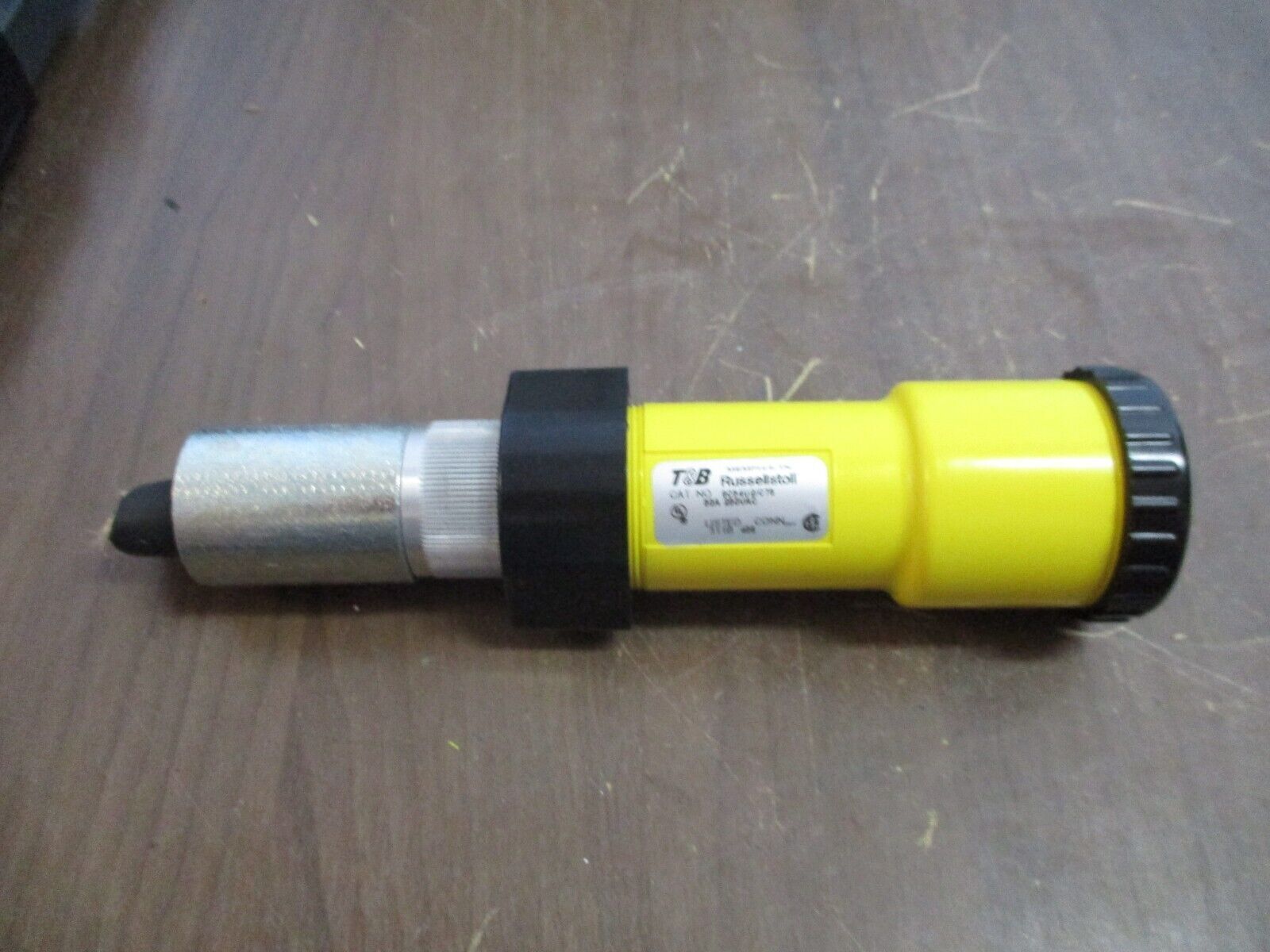 Russellstoll Connector 9C54U2/C75 50A 250VAC 4W With Cap Used