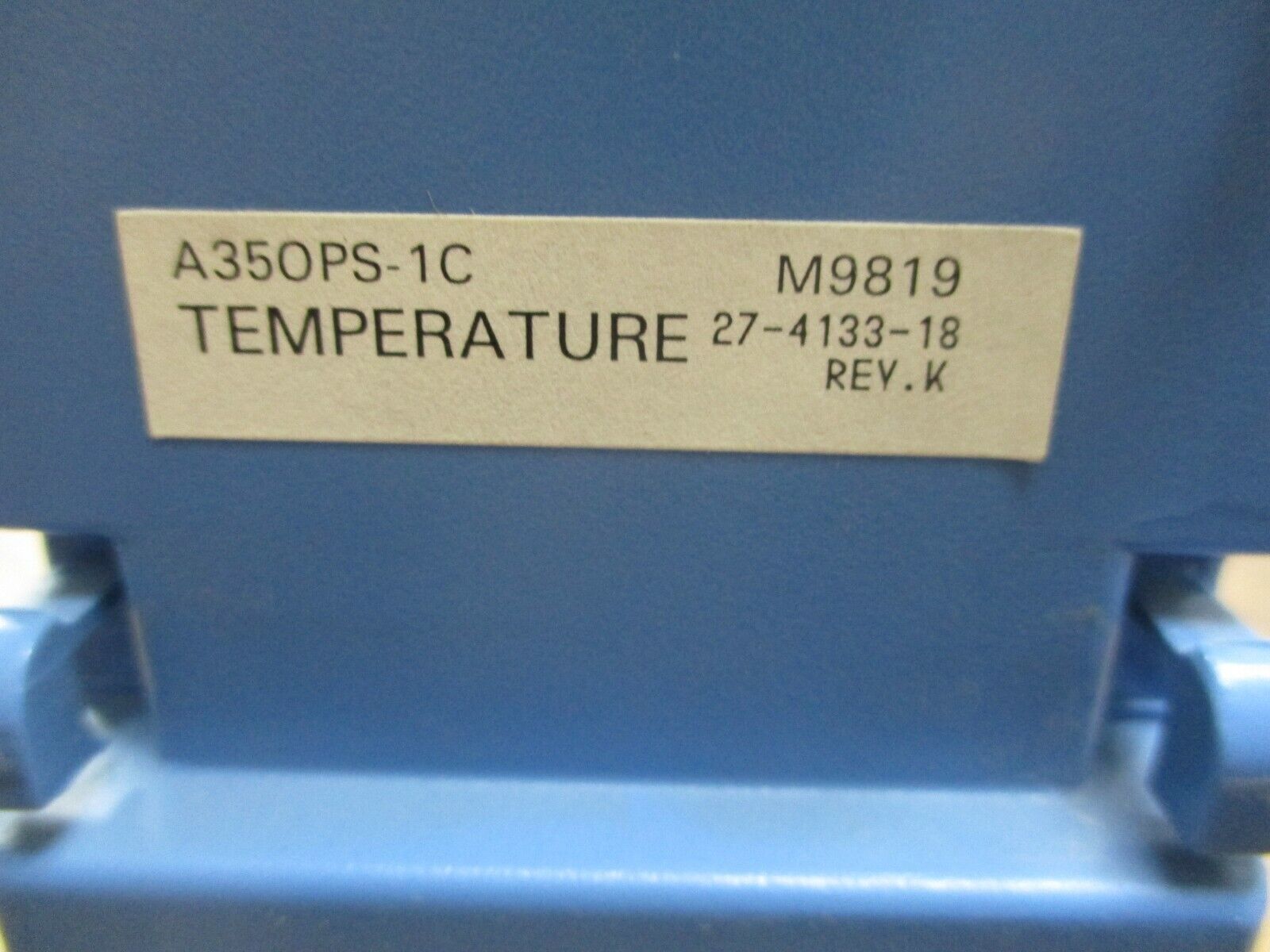 Johnson Controls Temperature Controller A35OPS-1C Rev. K Range: -30 - 130°F Used