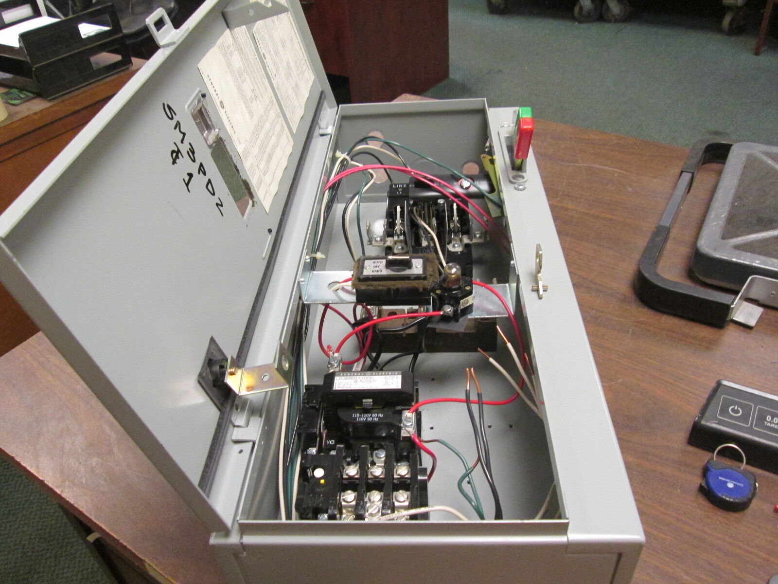 GE Fusible Size 0 Combination CR308B1**DAA 115-120V Coil *No Heaters* Used